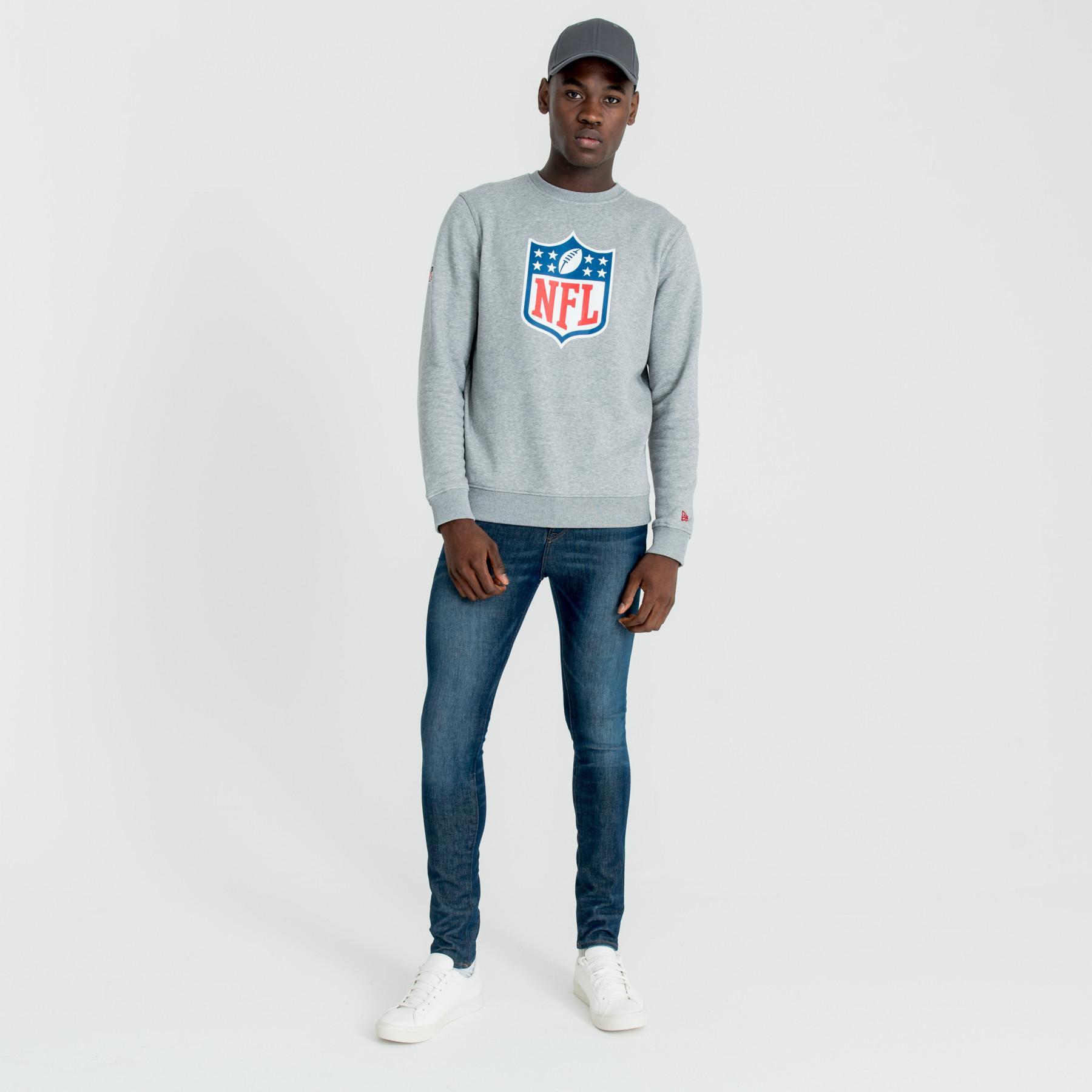 NFL Logo Rundhalsausschnitt Sweatshirt