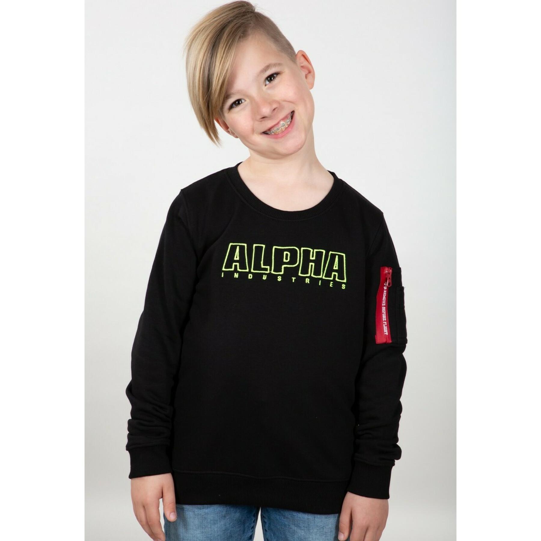 Kindersweatshirt Alpha Industries Embroidery