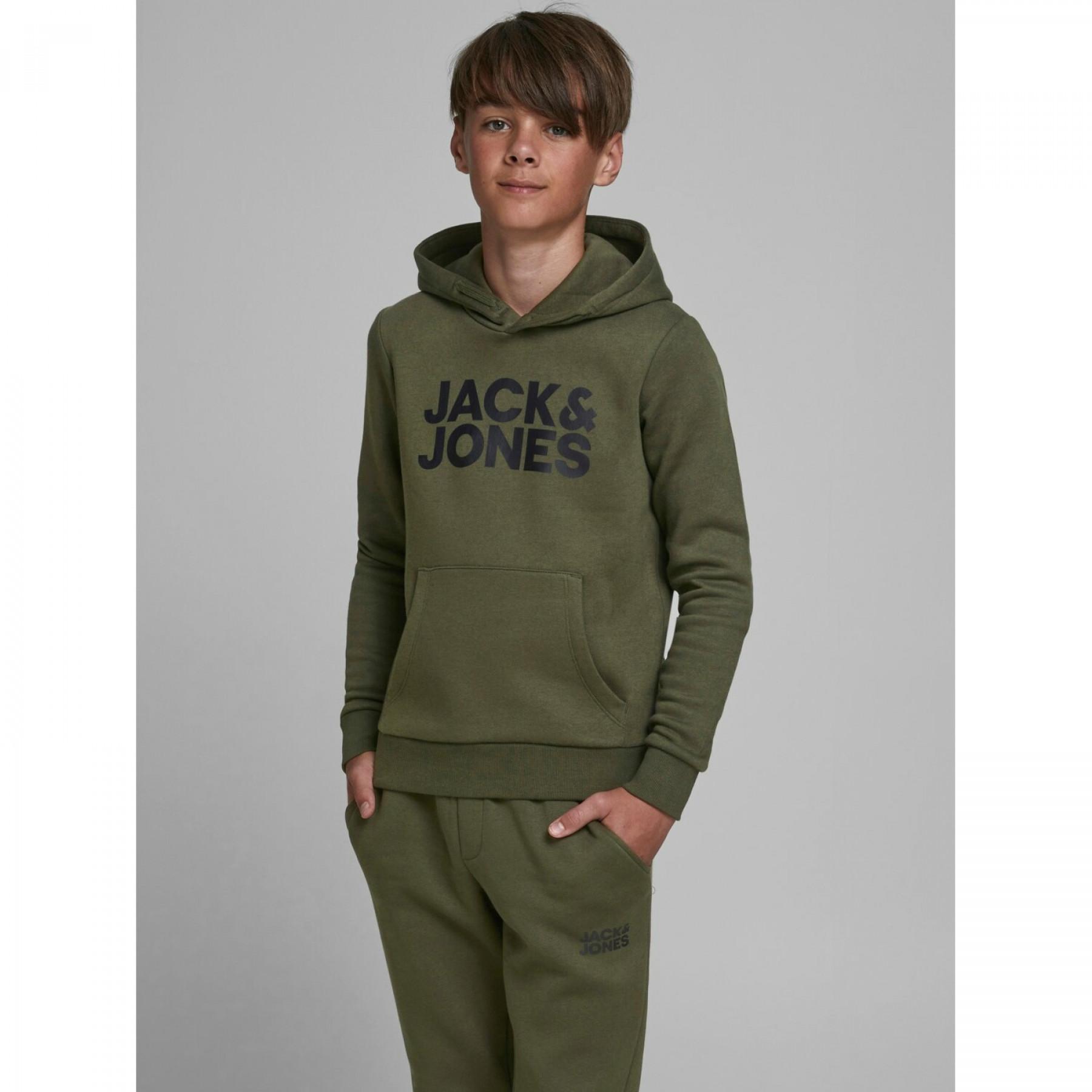 Kinder-Kapuzenpulli Jack & Jones Corp Logo