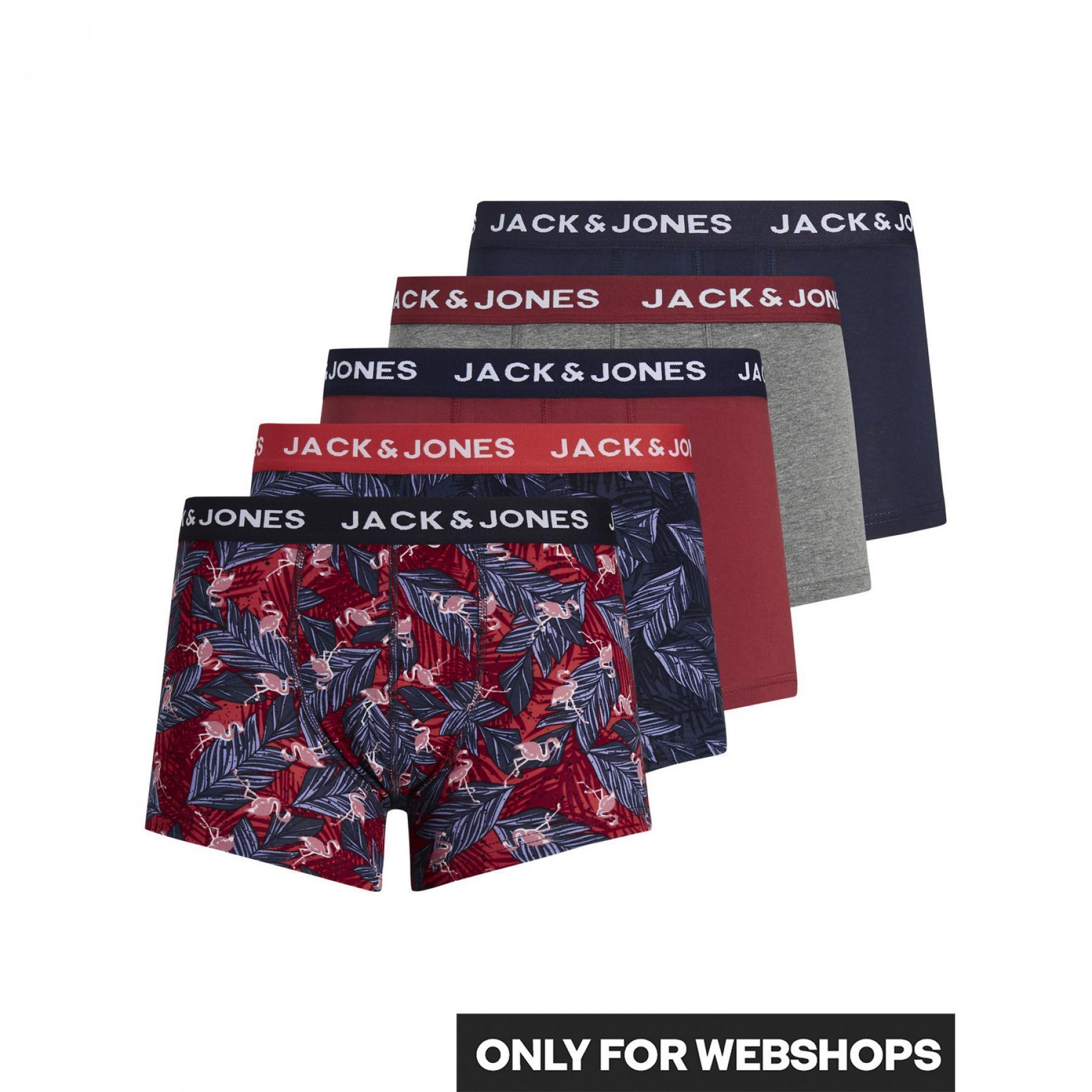 Posten 5 Boxershorts Jack & Jones Summer print