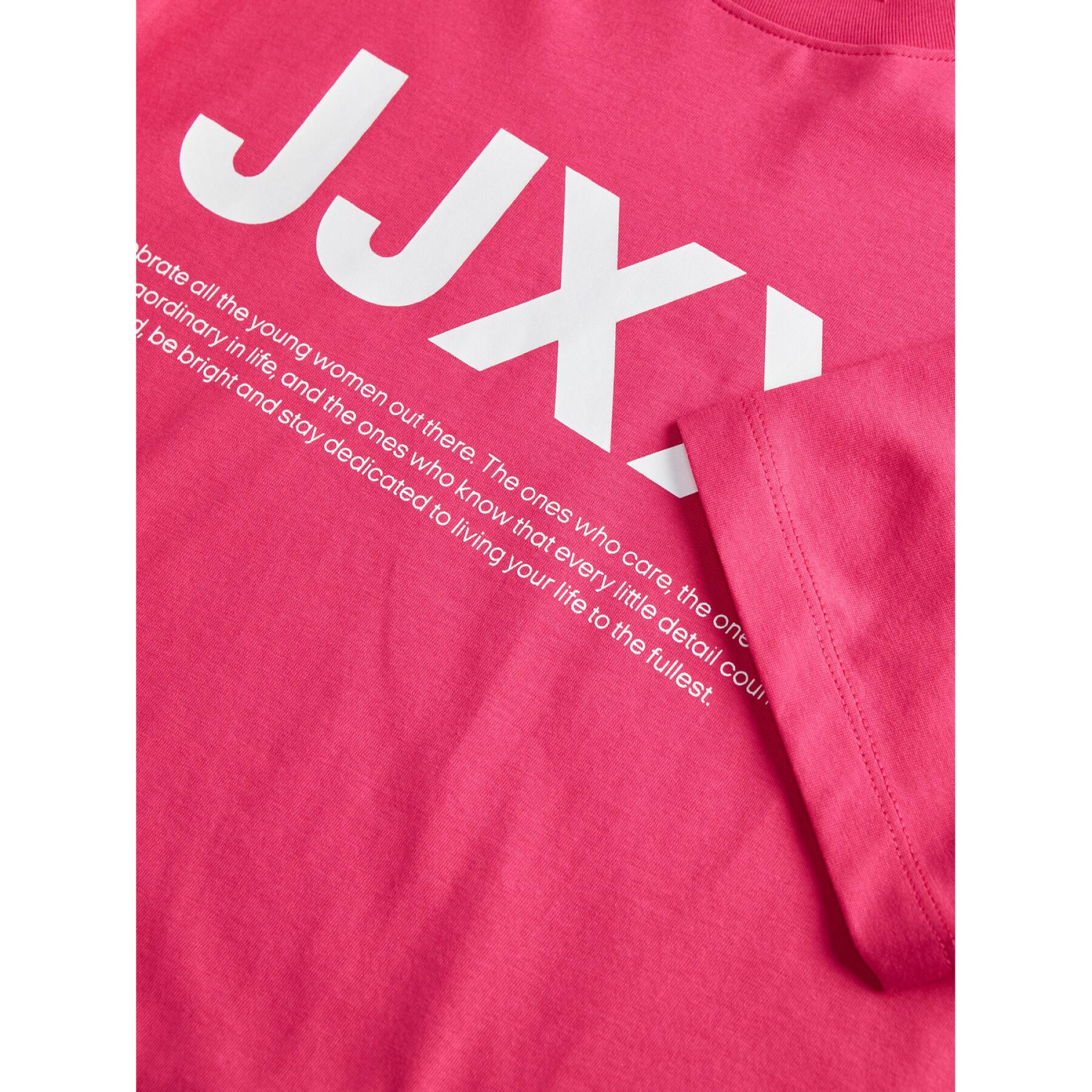 T-Shirt mit großem Logo Frau JJXX Anna Reg Every