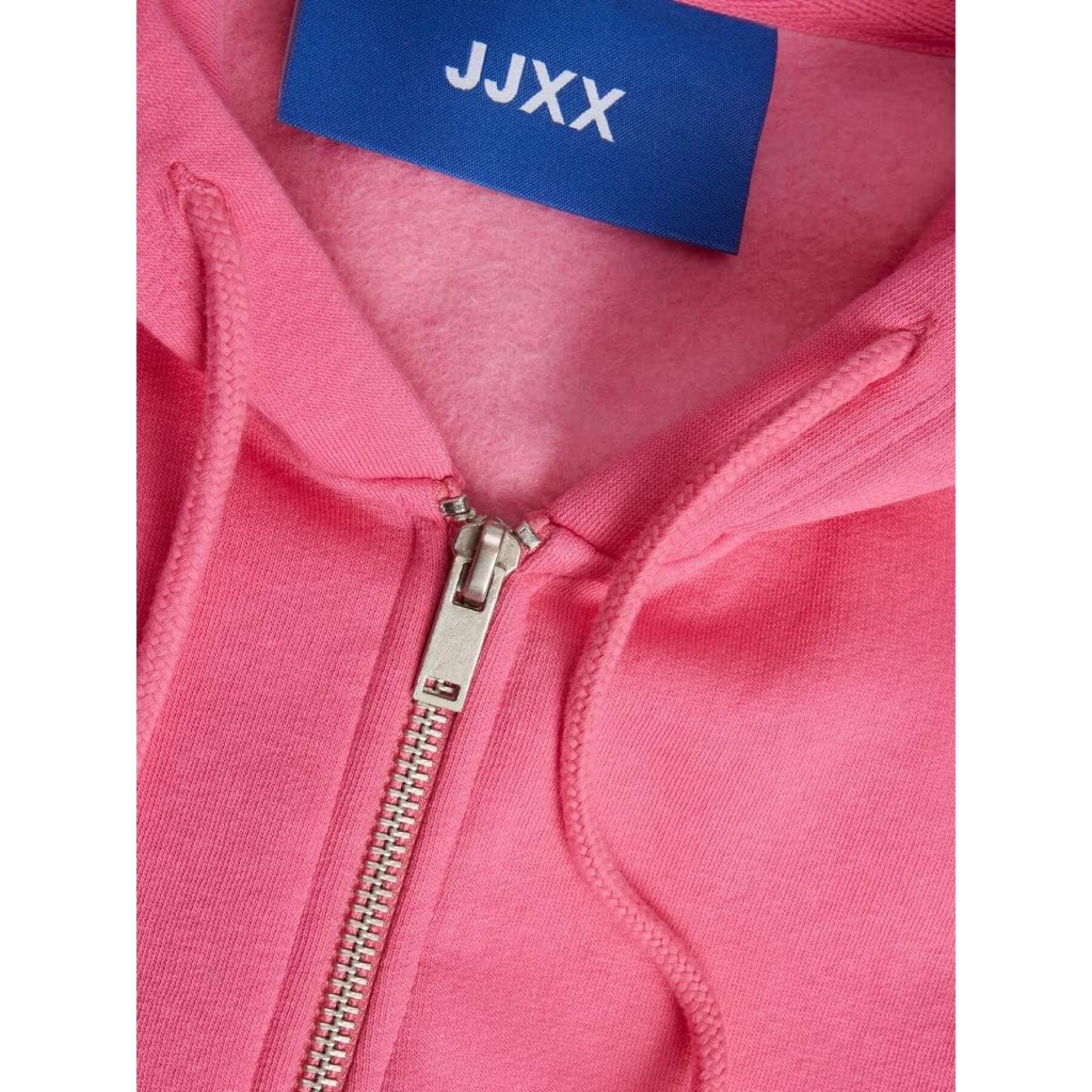 Sweatshirt mit Reißverschluss und Kapuze, Damen JJXX abbie Reg Every Brush