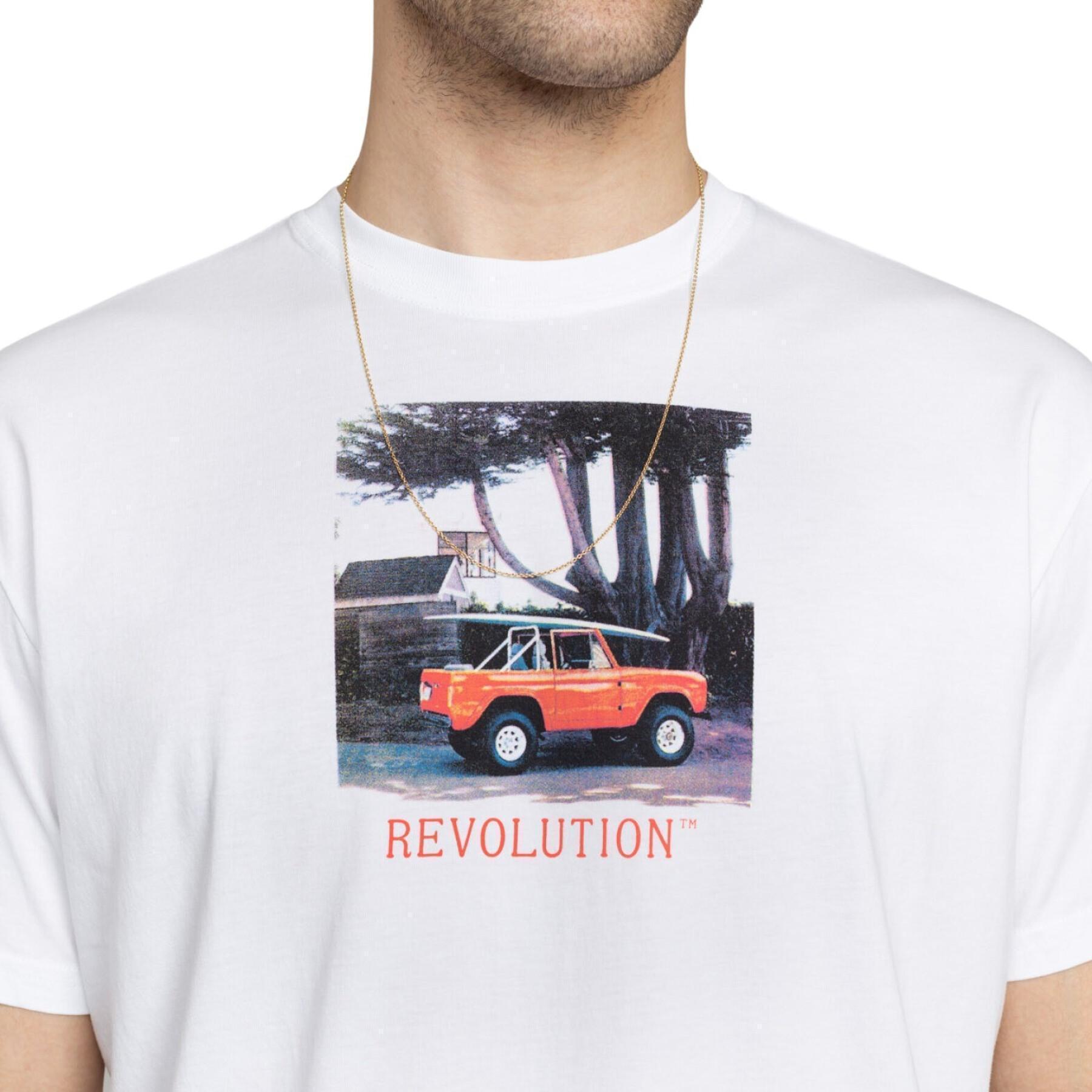 T-Shirt mit Rundhalsausschnitt Revolution