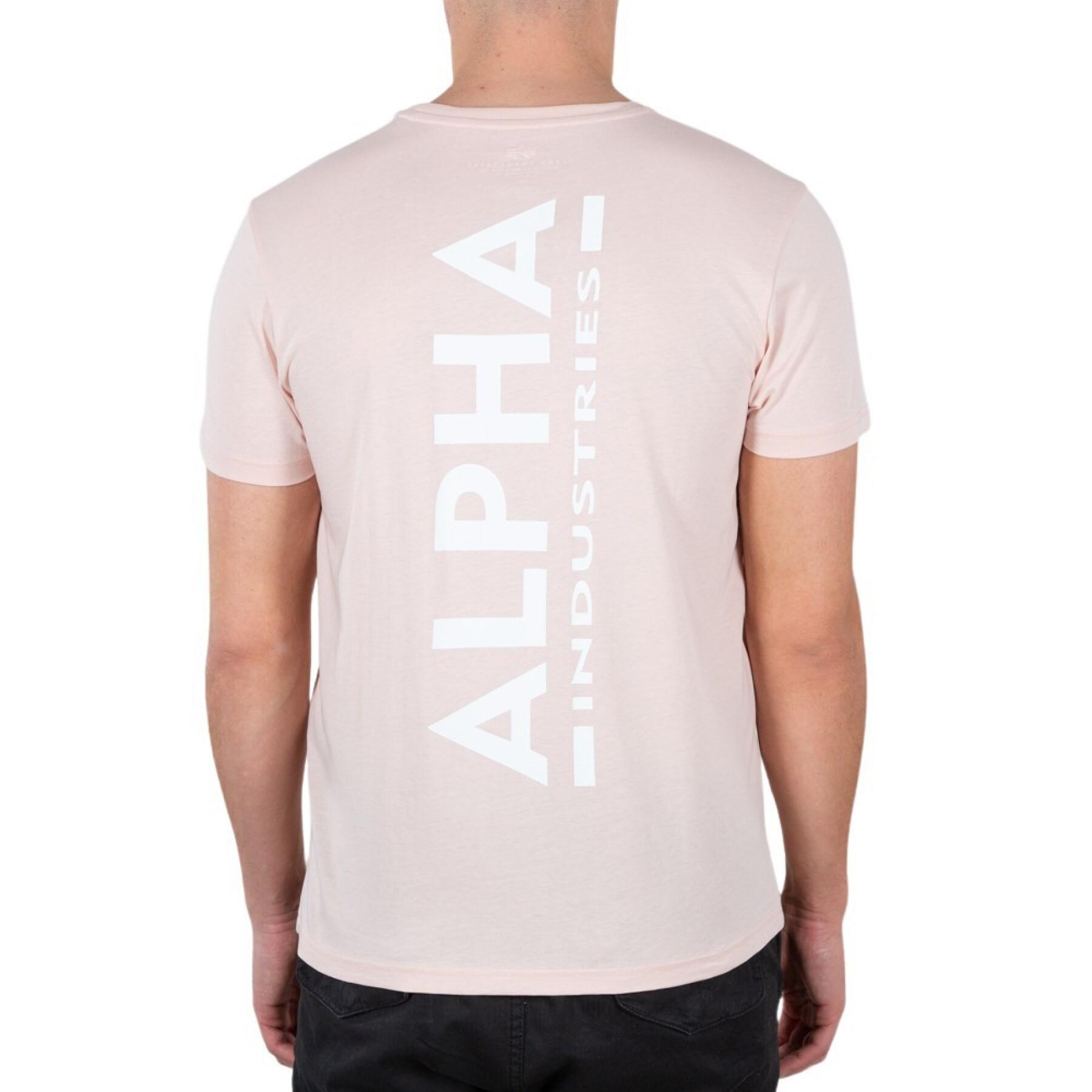T-Shirt Alpha Industries Backprint