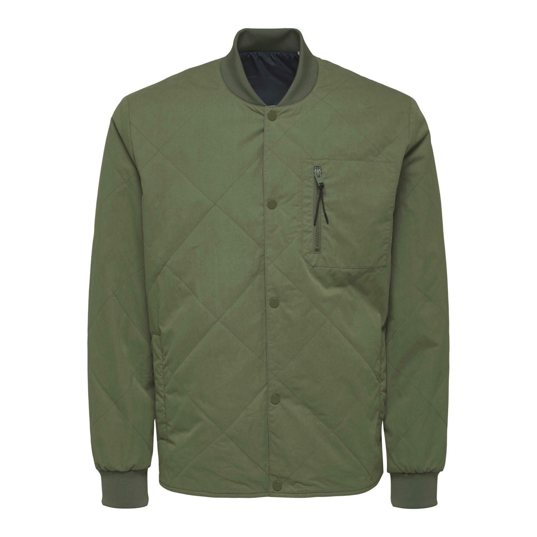 Jacke Selected Slhstratford Quilted Bomber