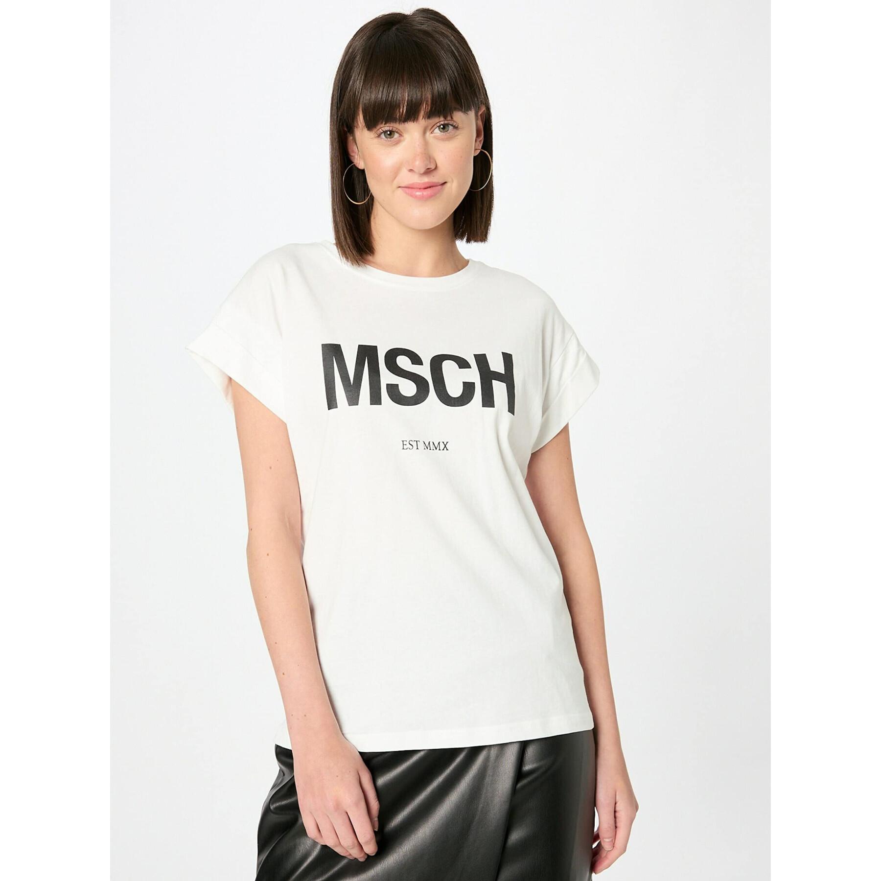 T-Shirt Frau Moss Copenhagen Alva Organic MSCH STD