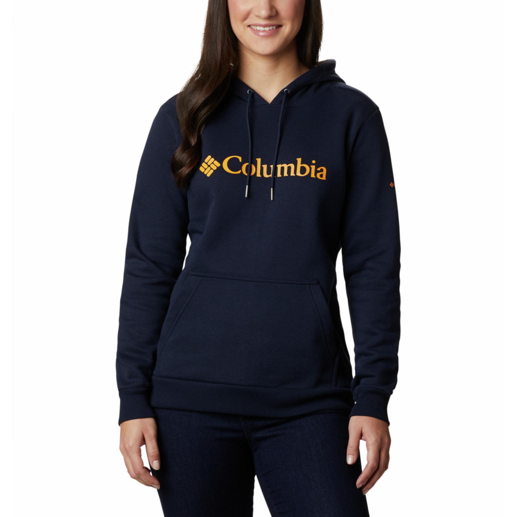 Damen-Kapuzenpulli Columbia Logo