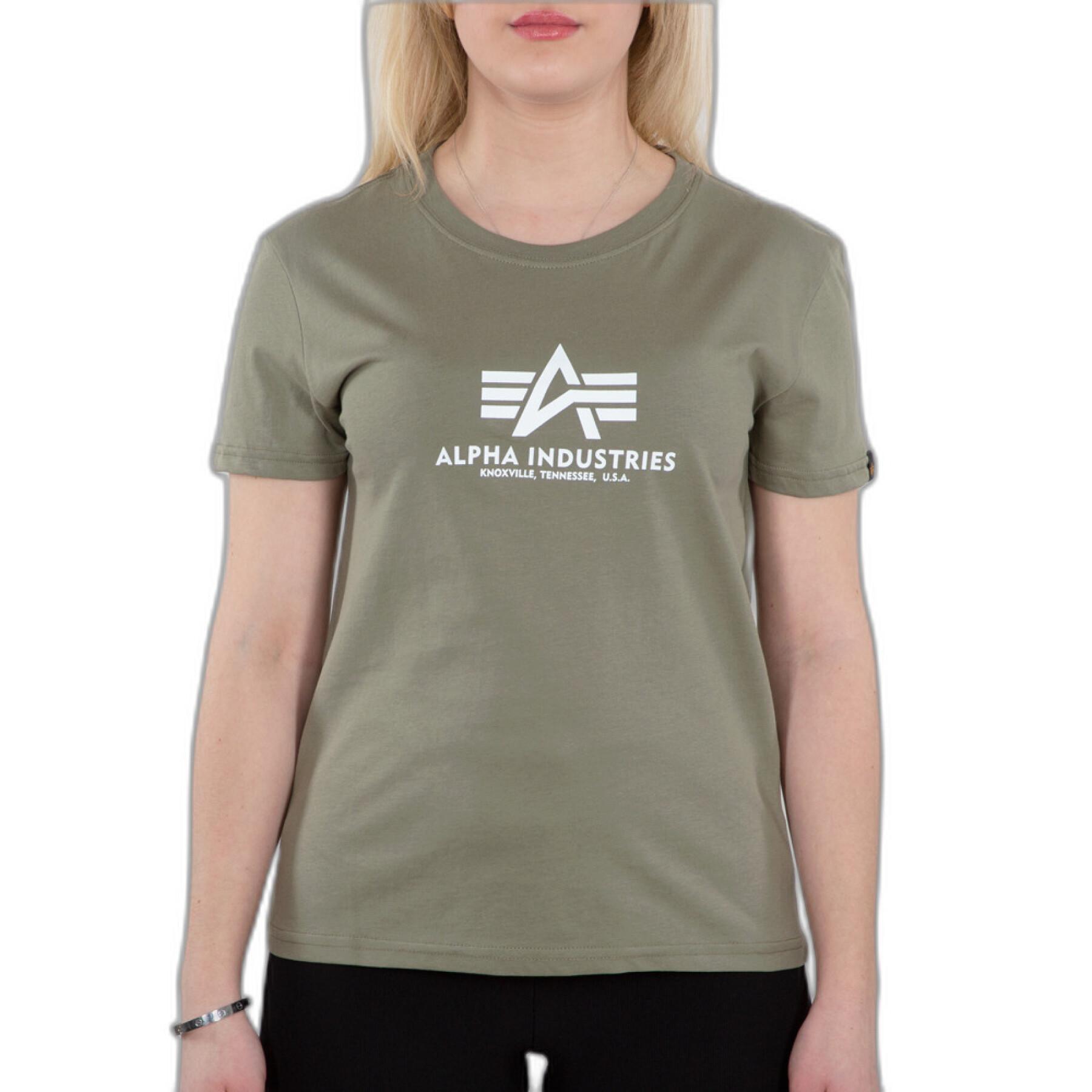 Frauen-T-Shirt Alpha Industries New Basic