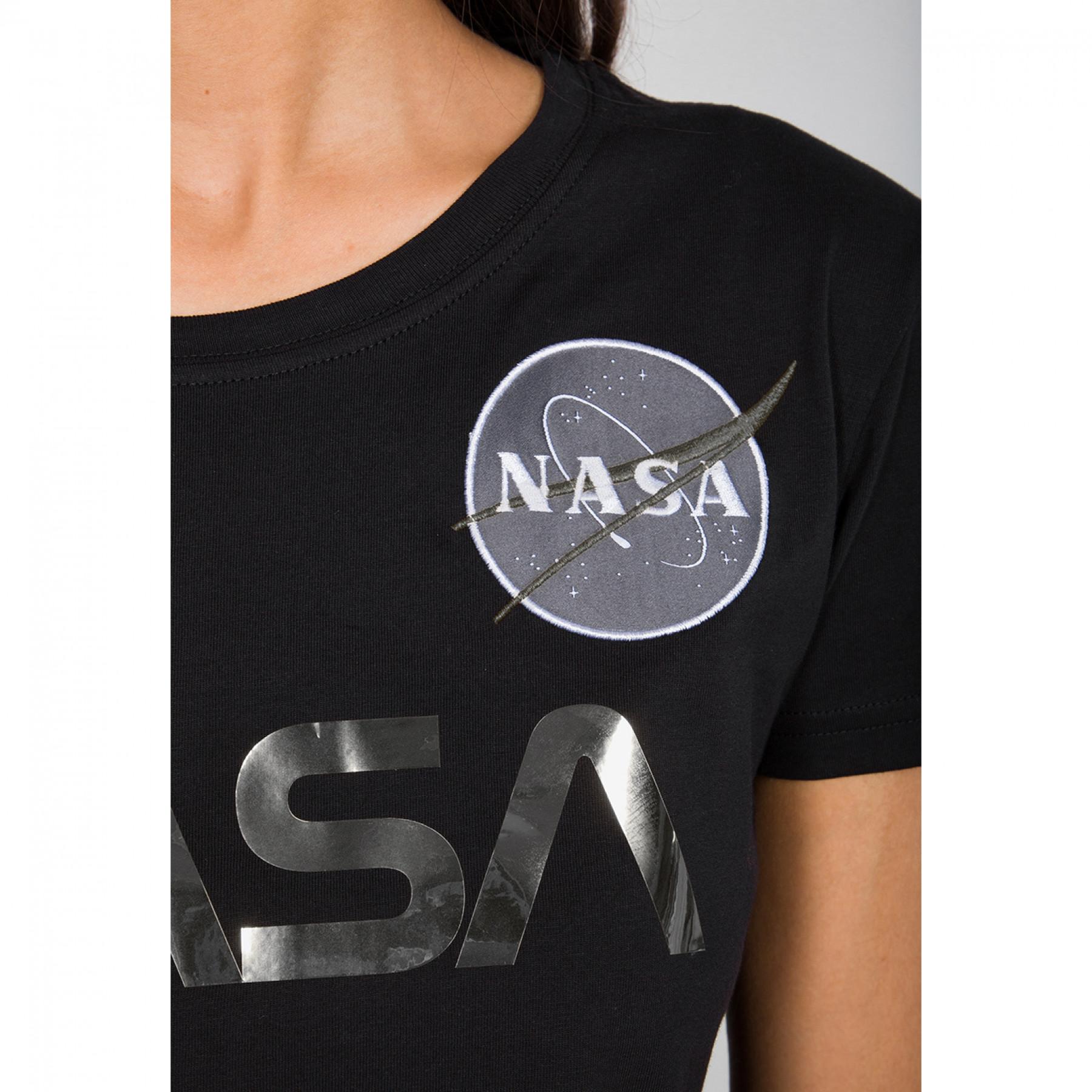 Damen-T-Shirt Alpha Industries NASA PM