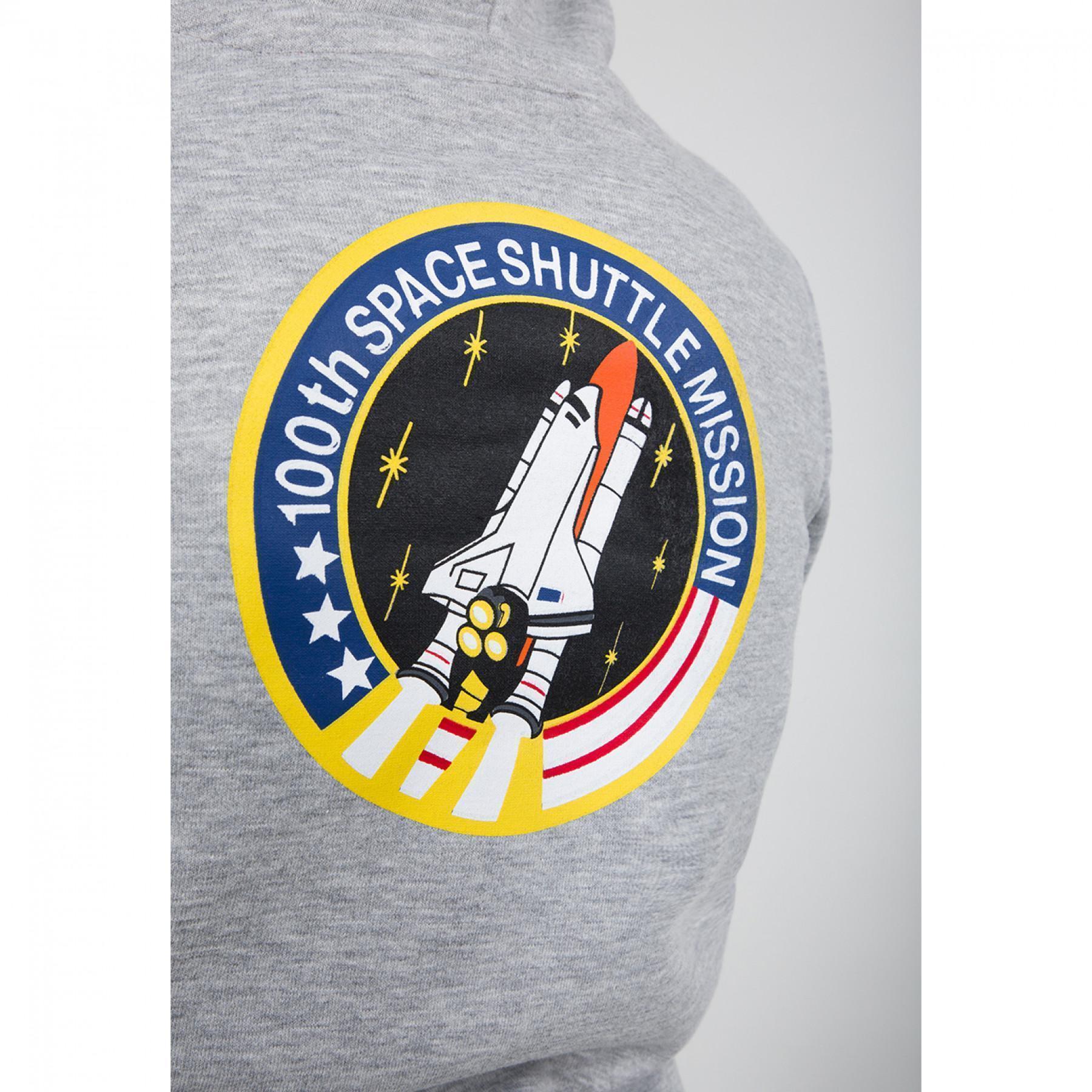 Sweatshirt mit Kapuze Kind Alpha Industries Space Shuttle