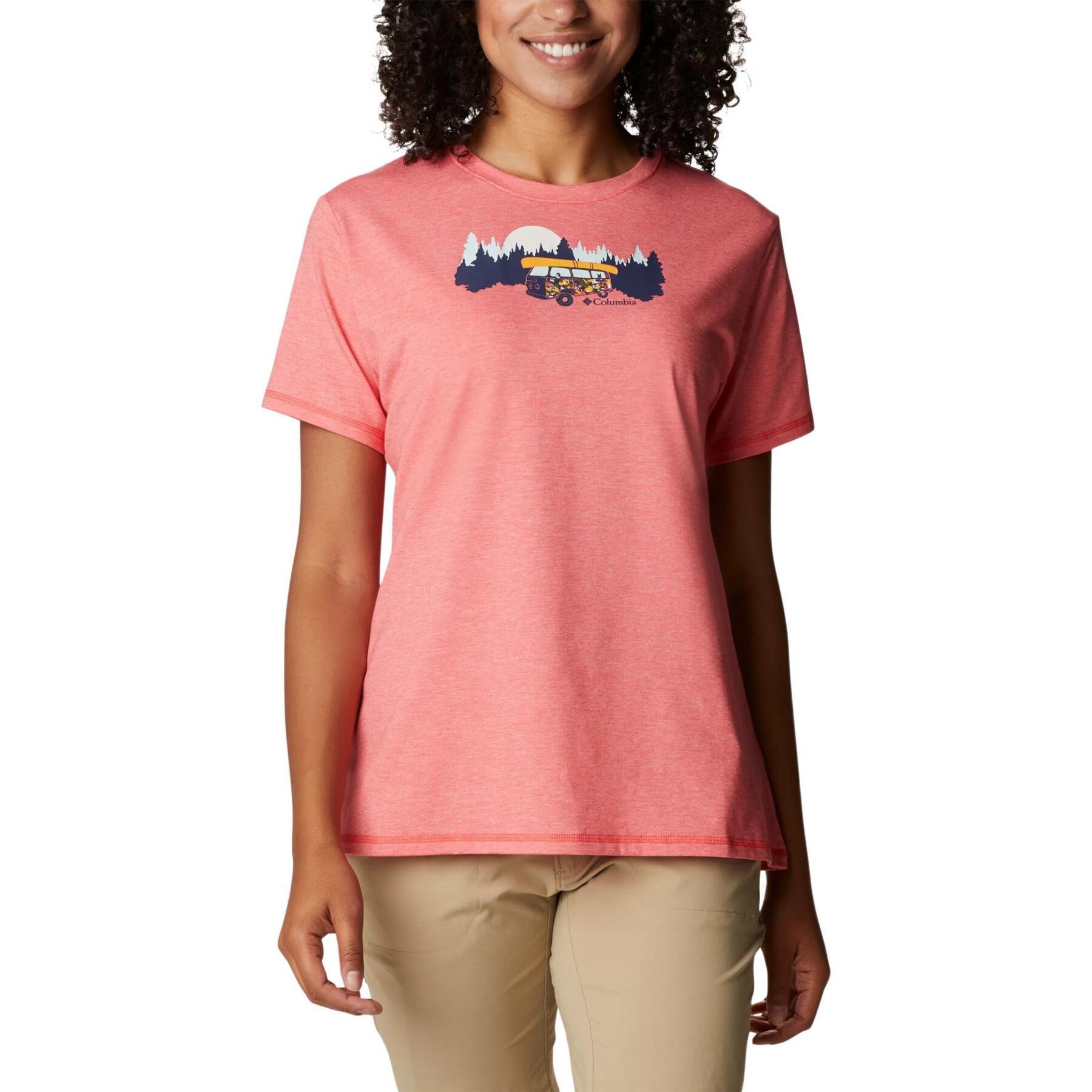 Damen-T-Shirt Columbia Sun Trek Graphic Ii