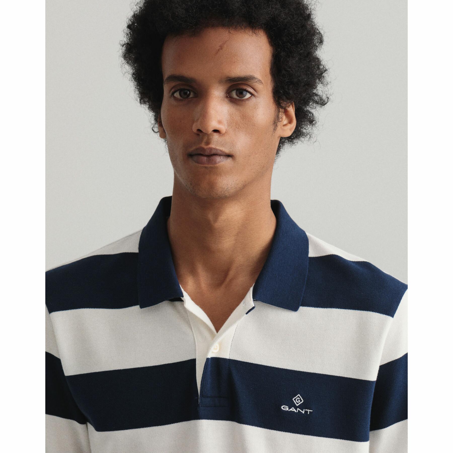 Polo-Shirt aus Baumwoll-Piqué Gant Barstripe