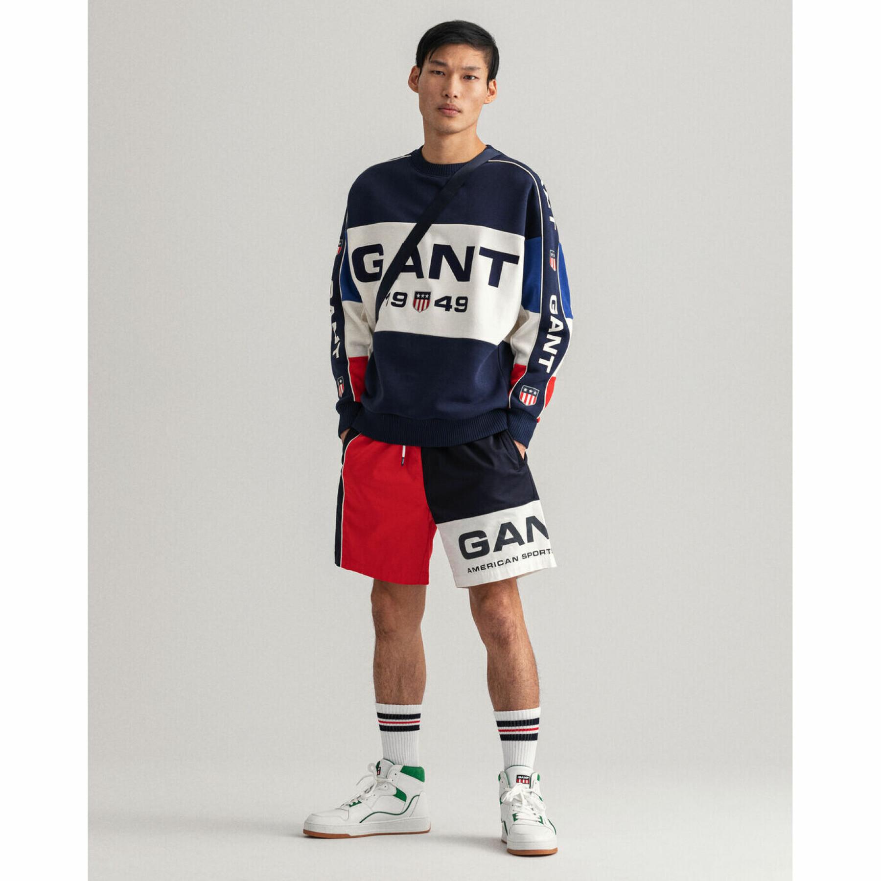 Sweatshirt Gant Retro Shield Colorblock