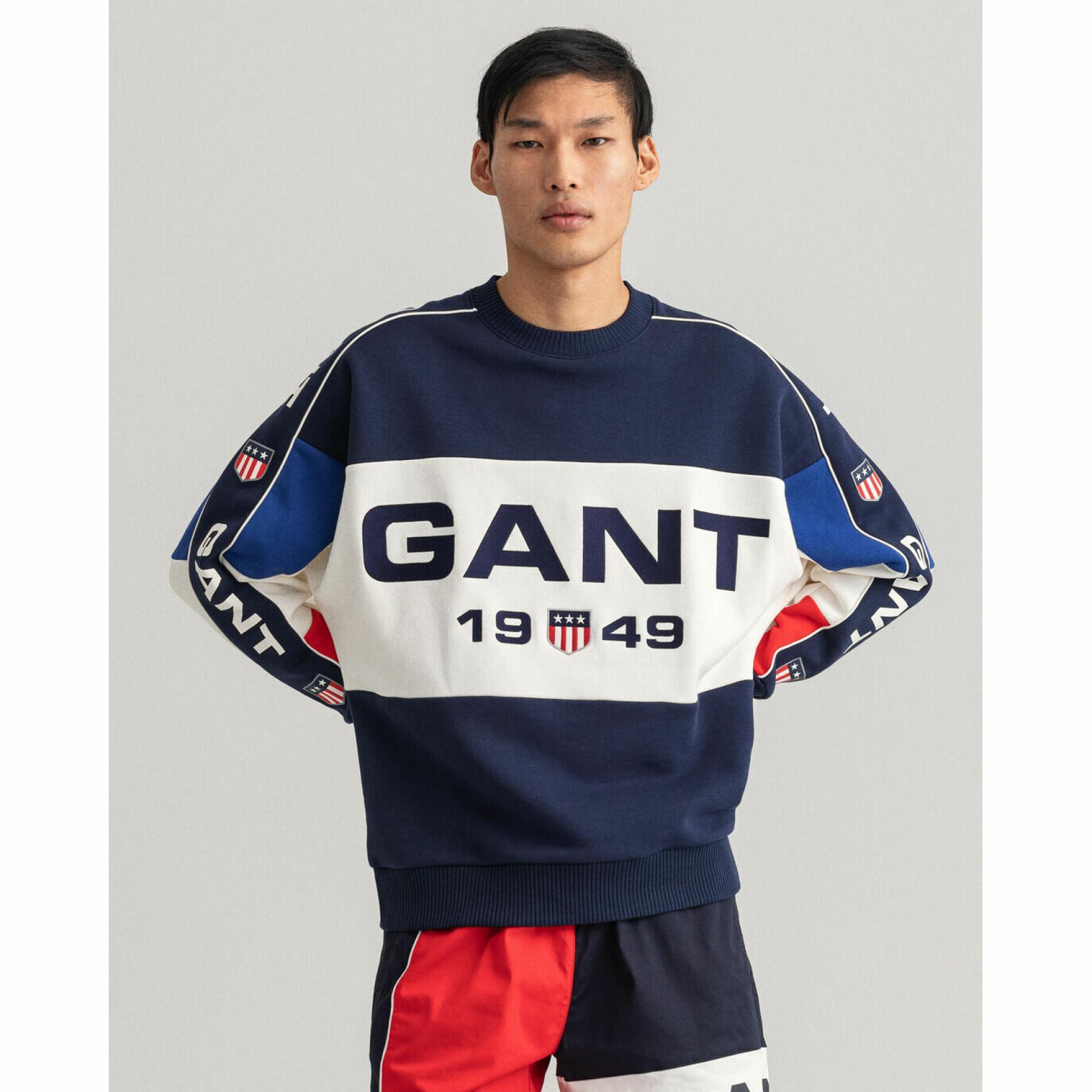 Sweatshirt Gant Retro Shield Colorblock