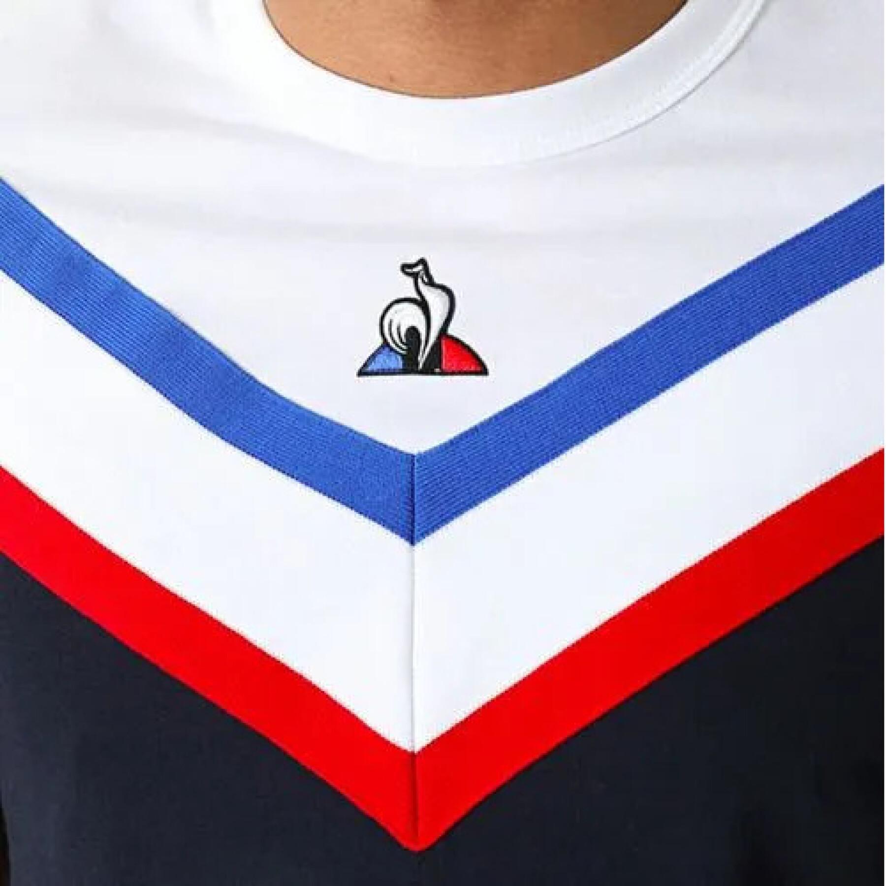 T-shirt Le Coq Sportif tricolore n°1