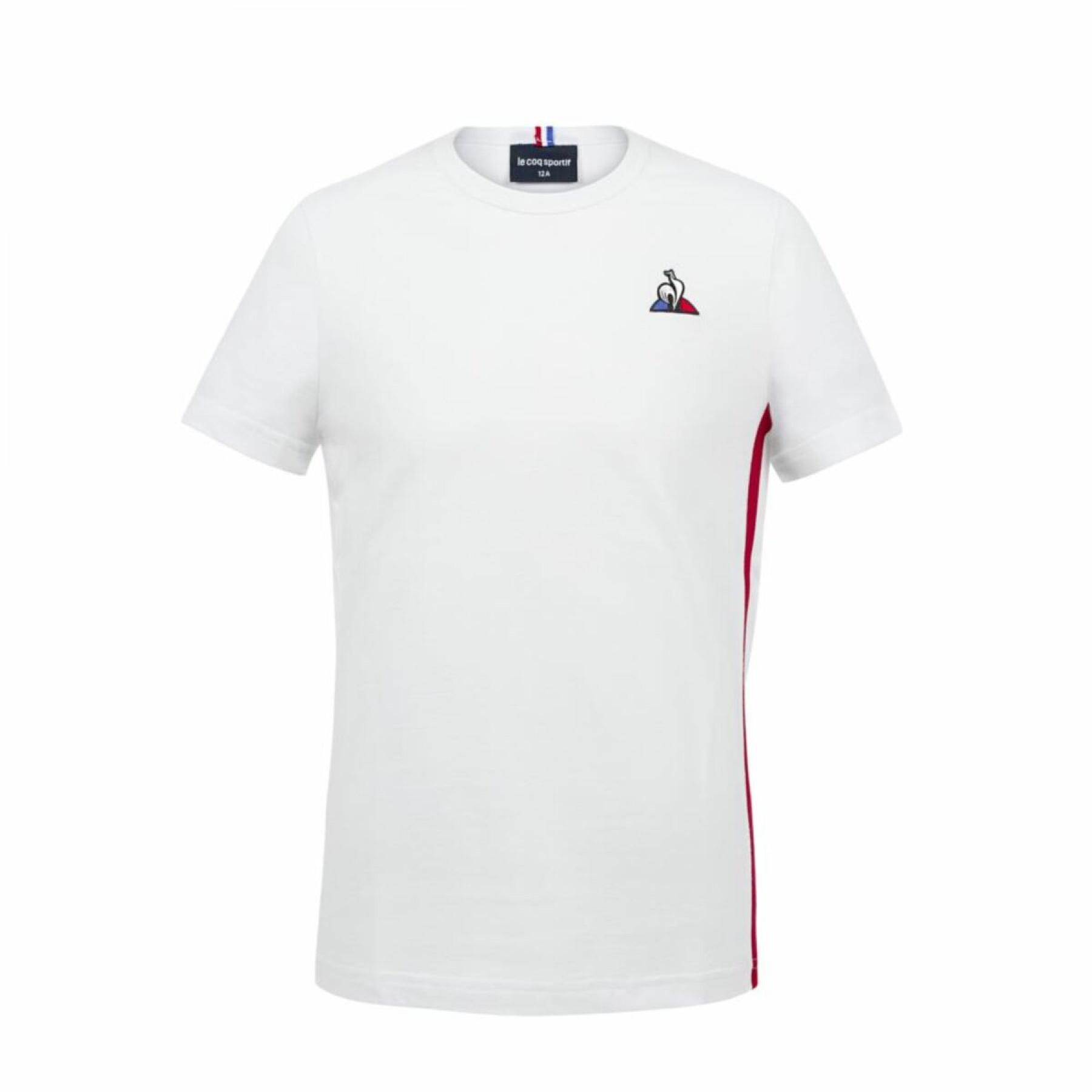 Kinder-T-Shirt Le Coq Sportif tricolore n°2