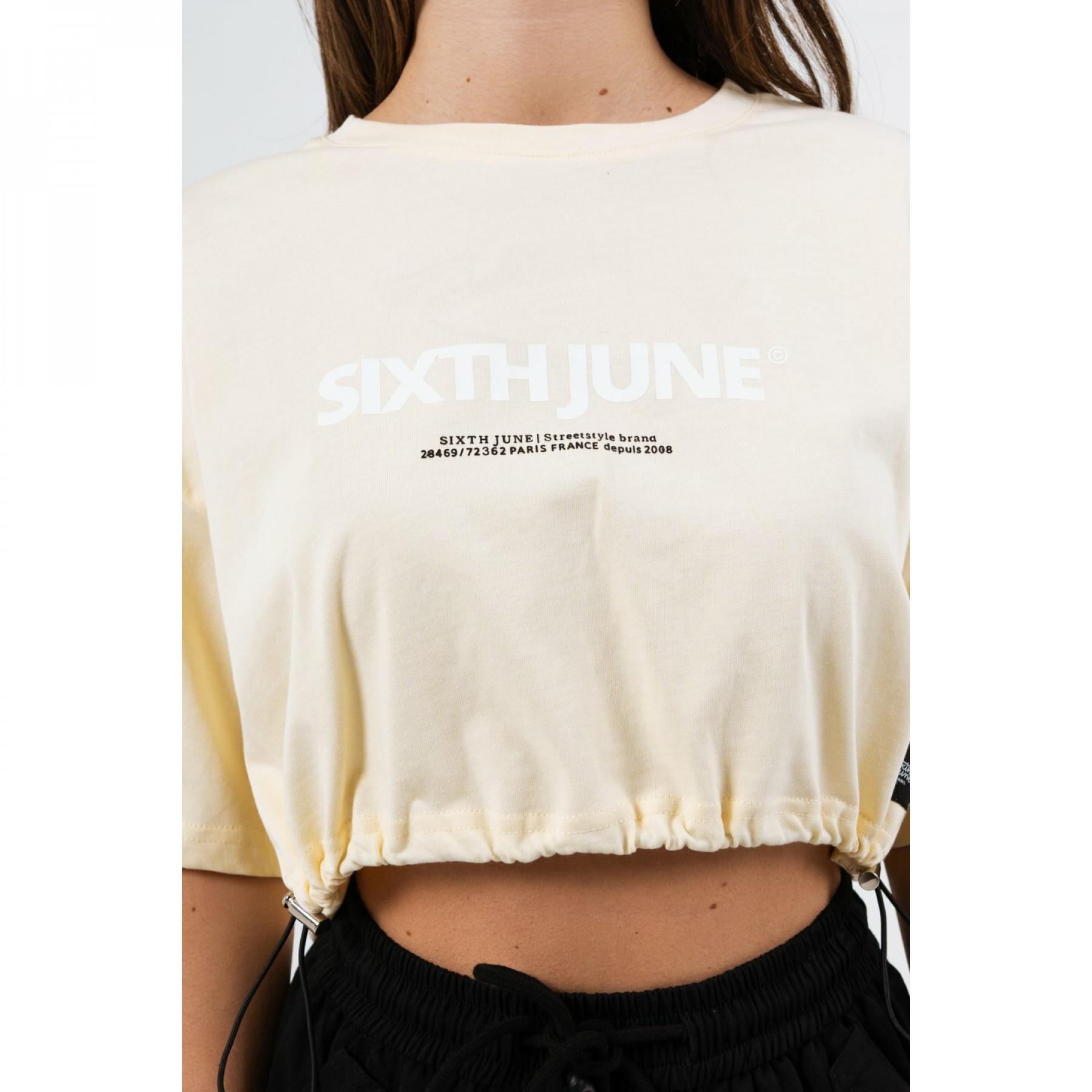 Damen-T-Shirt Sixth June elastic