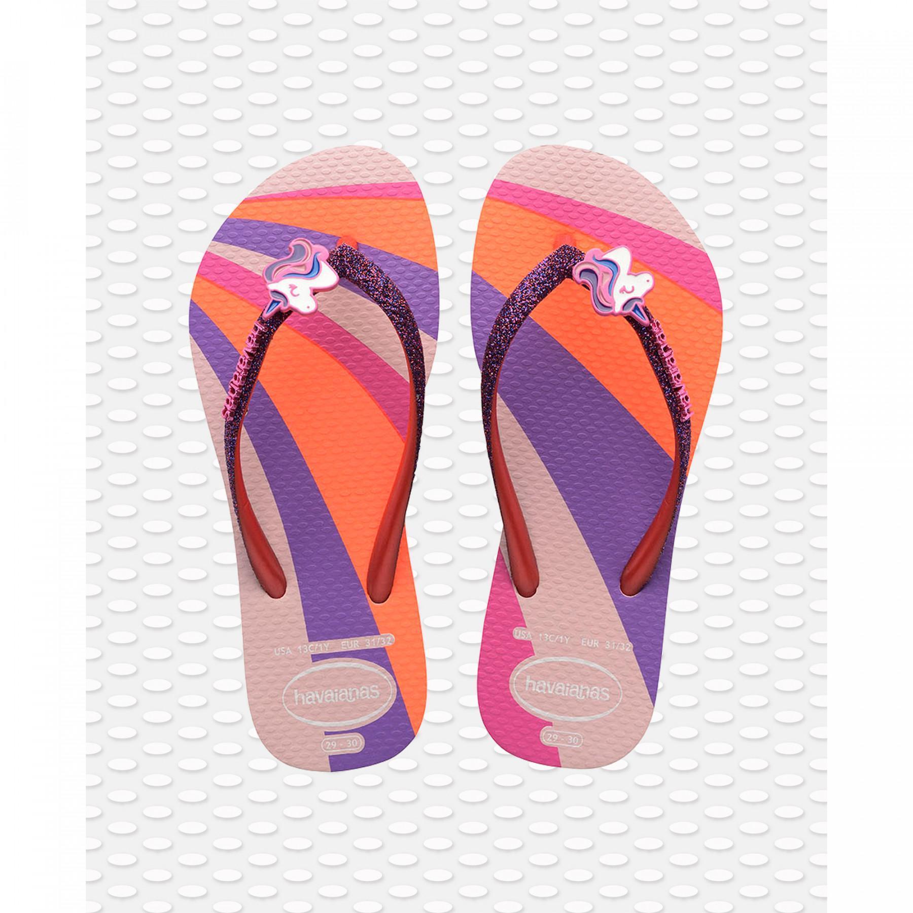 Kinder-Flip-Flops Havaianas Slim Glitter II