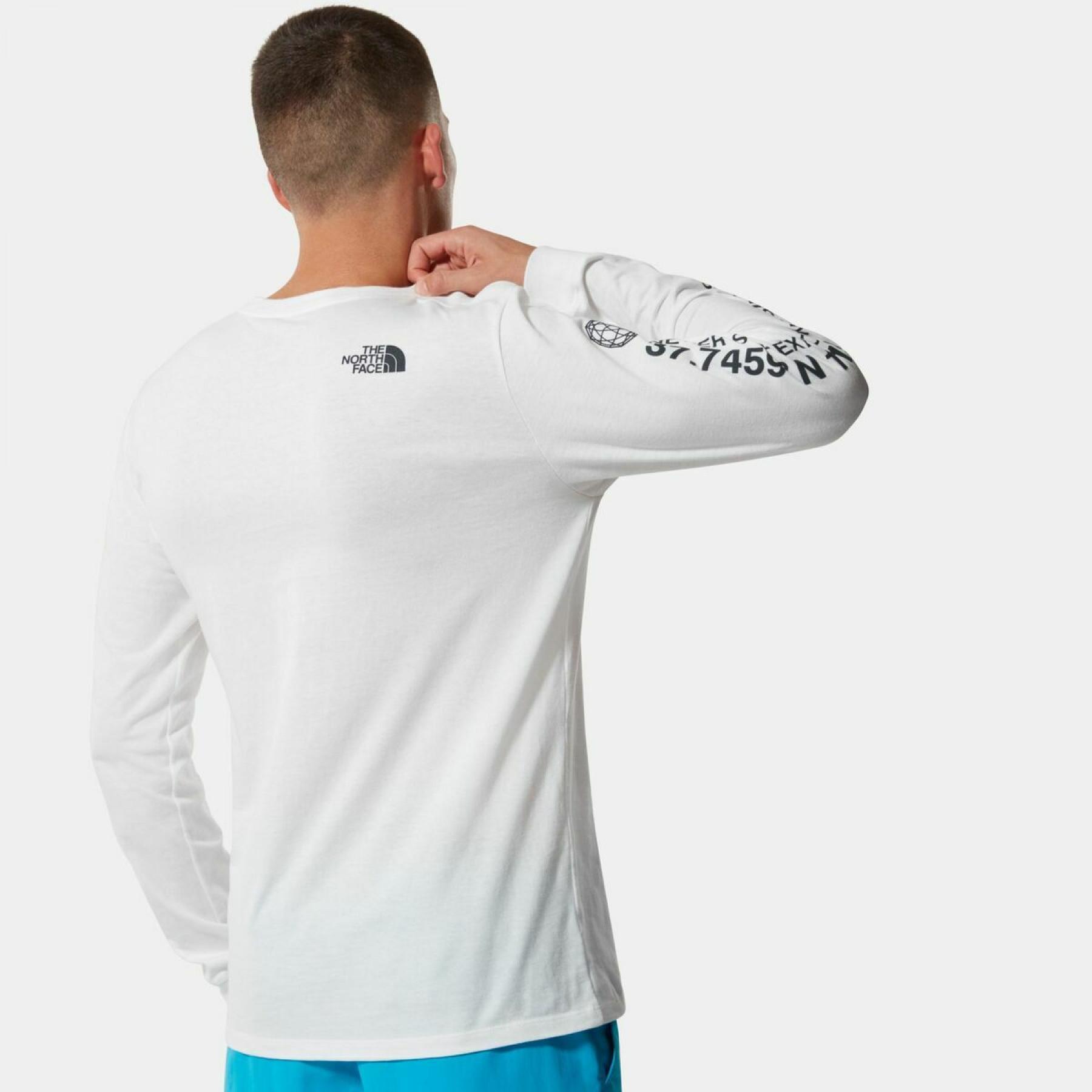 North Face Coordinates T-Shirt mit langen Ärmeln