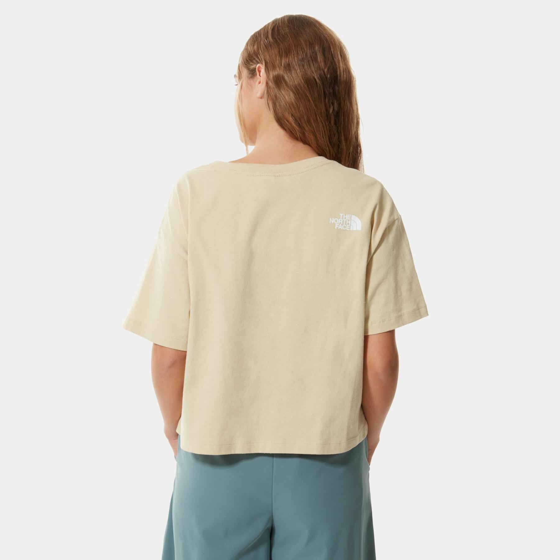 Crop Top T-Shirt Frau The North Face Heritage Recycled