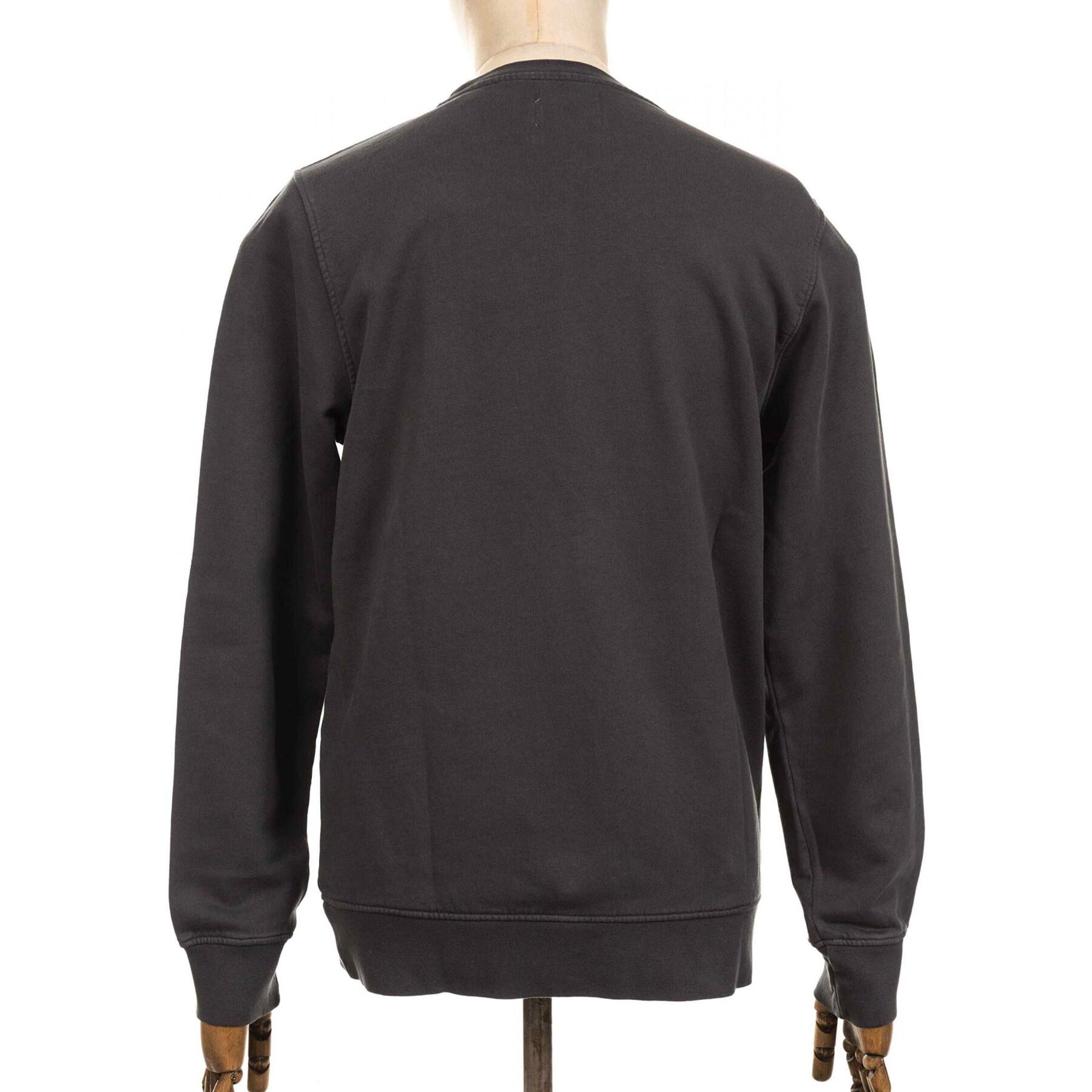 Sweatshirt mit Rundhalsausschnitt Colorful Standard Classic Organic lava grey