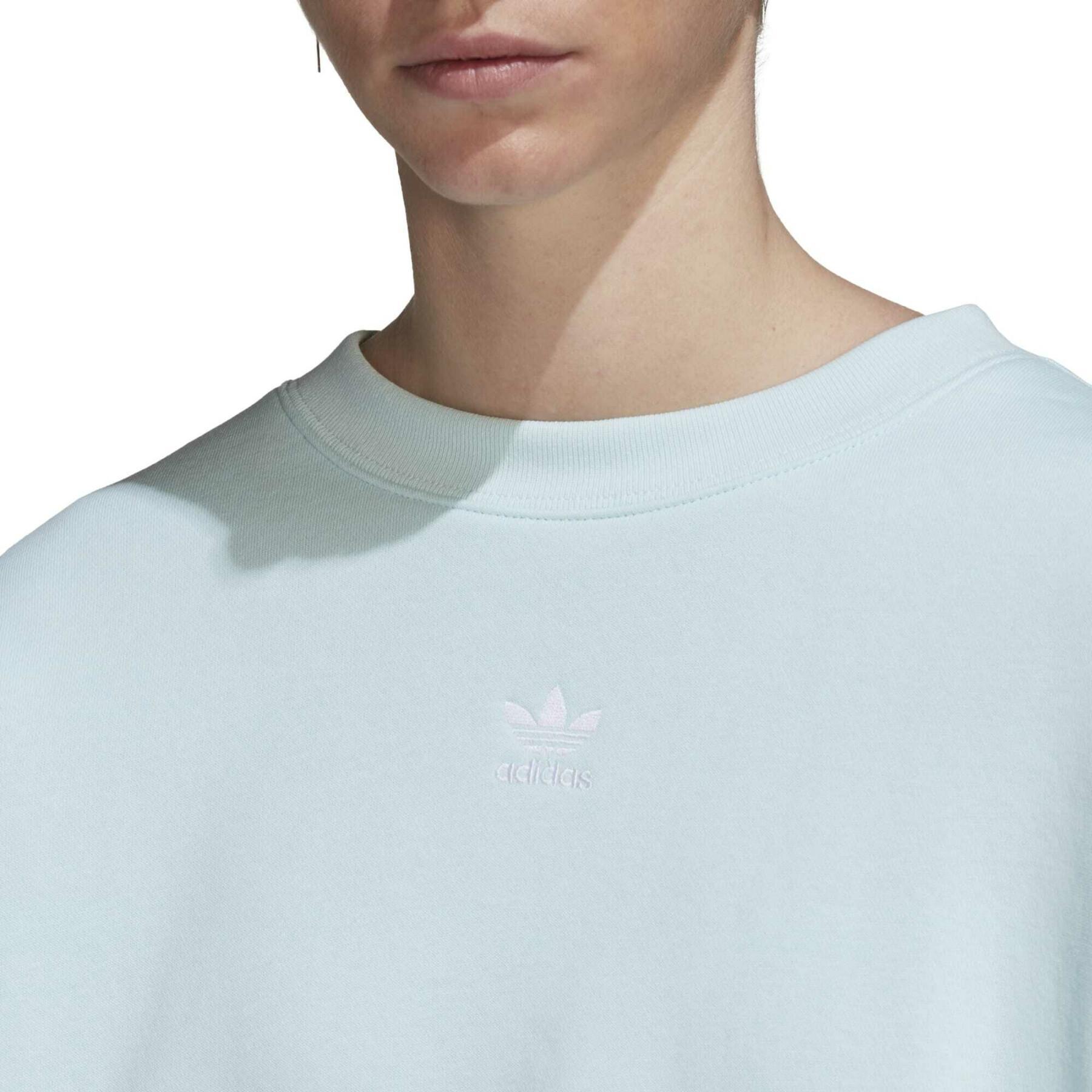 Fleece-Sweatshirt, Damen adidas Originals Adicolor Essentials