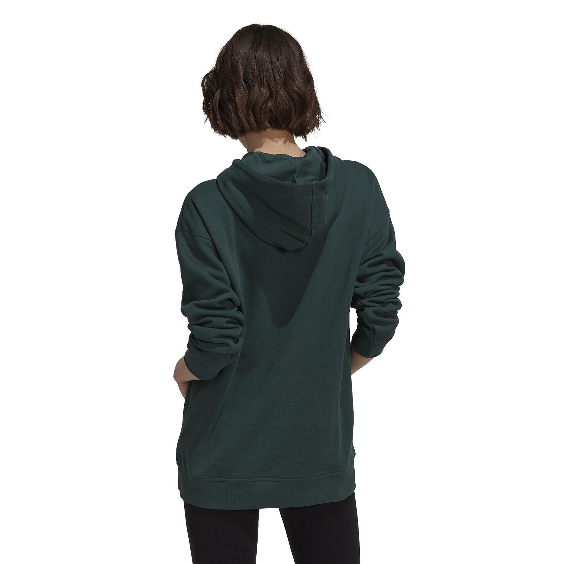 Kapuzen-Sweatshirt, Damen adidas Originals Trefoil Adicolor