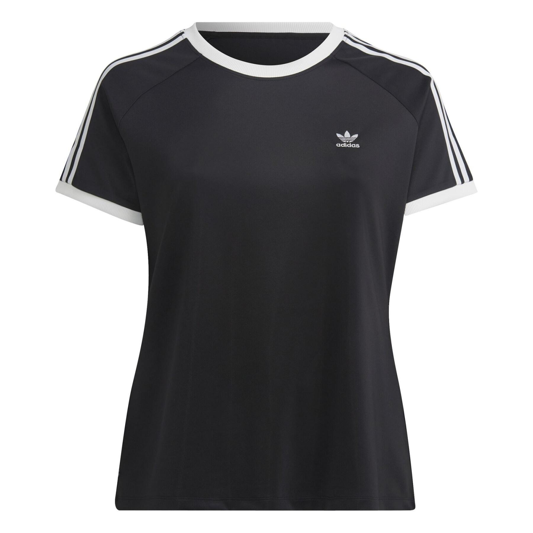 Eng anliegendes T-Shirt mit 3 Streifen, Damen adidas Originals Adicolor Classics