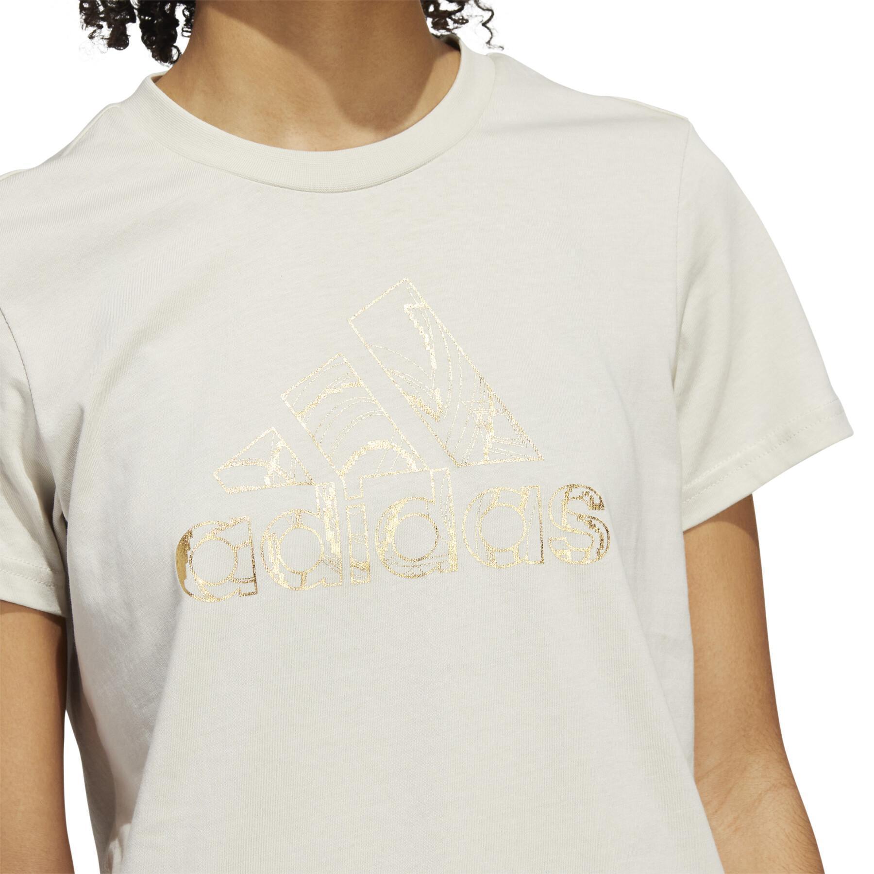 Grafisches T-Shirt für Frauen adidas Holiday Lights
