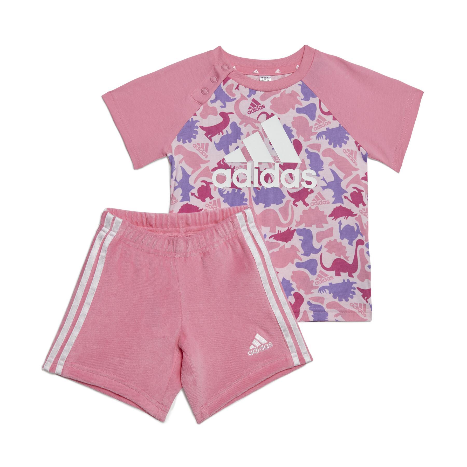 Set aus T-Shirt und Shorts für Babies adidas