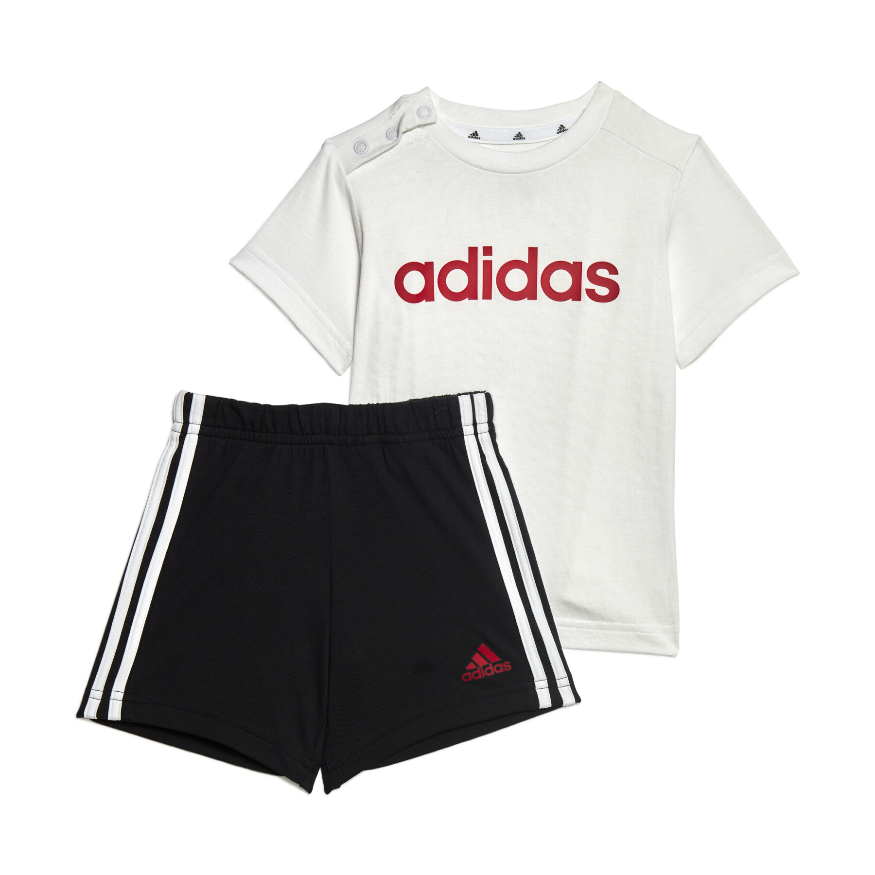 Set aus T-Shirt und Shorts aus Bio-Baumwolle für Babies adidas Essentials