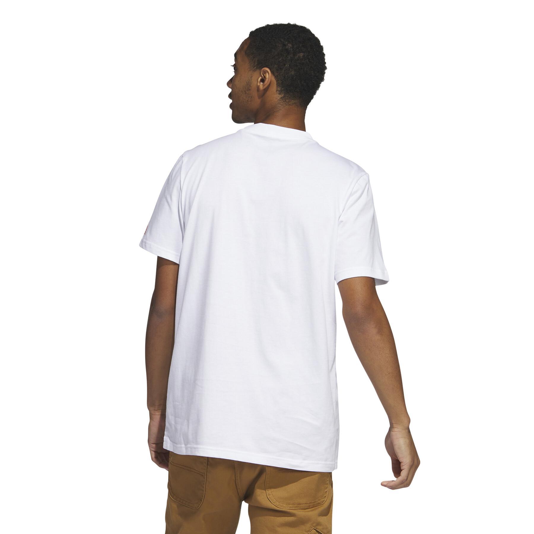 T-Shirt adidas Linear Beach-Bit Graphic