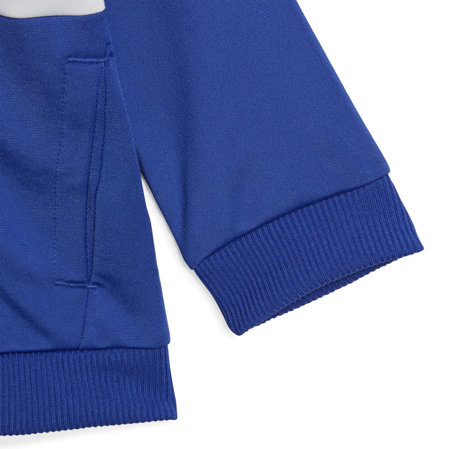 Glitzernder 3-Streifen-Trainingsanzug für Kinder adidas Tiberio