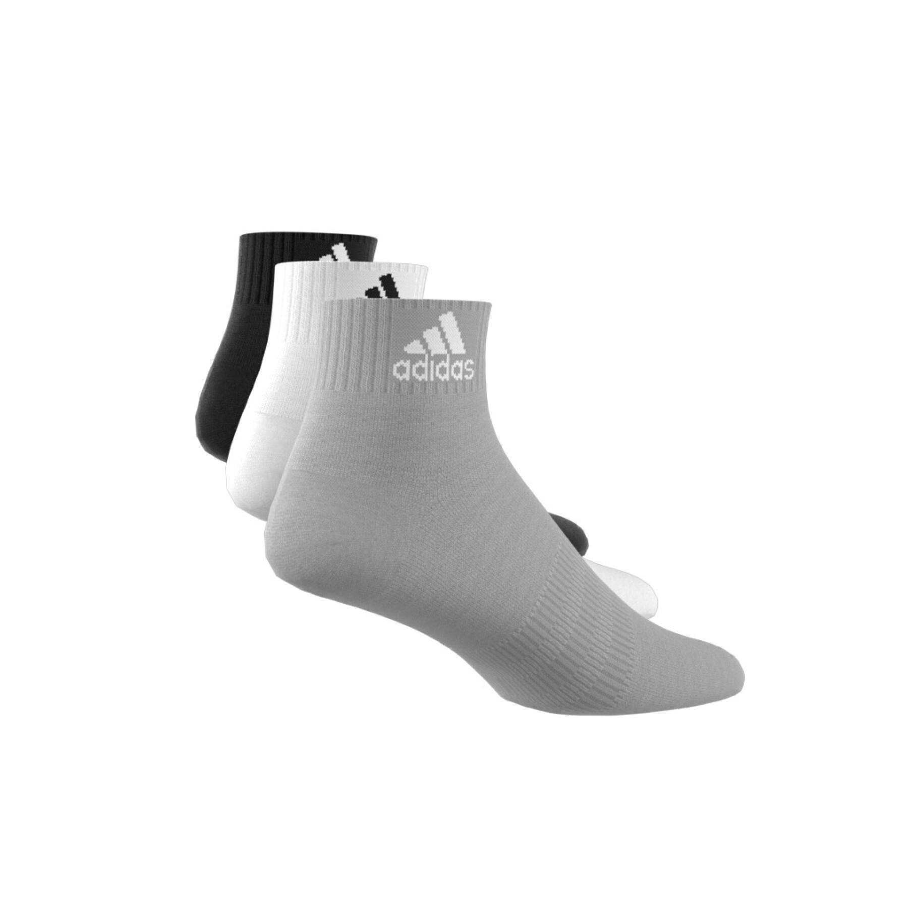 Lineare Söckchen Kind adidas Sportswear (x3)