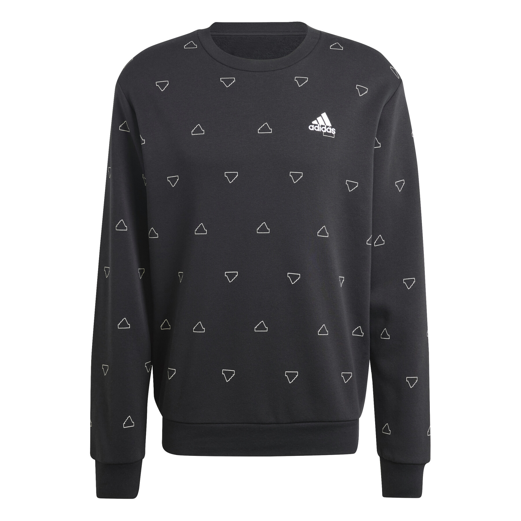 Sweatshirt mit Rundhalsausschnitt adidas Seasonal Essentials Monogram Graphic