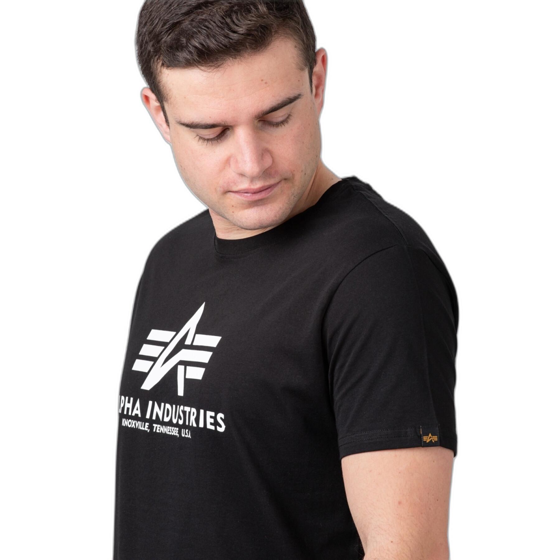 Kurzarm-T-Shirt Alpha Industries Basic 2 Pack