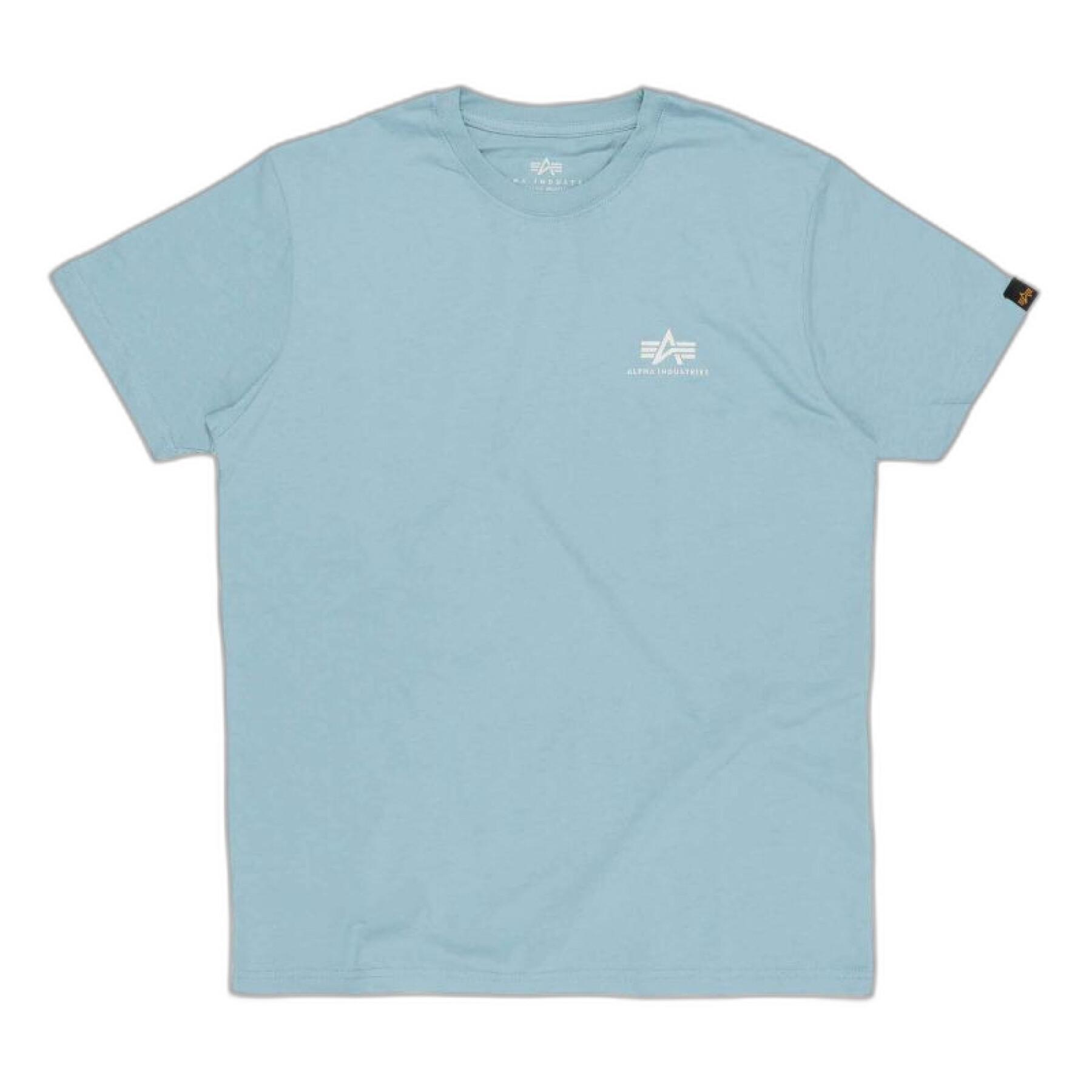 T-Shirt mit kleinem Logo Alpha Industries Basic