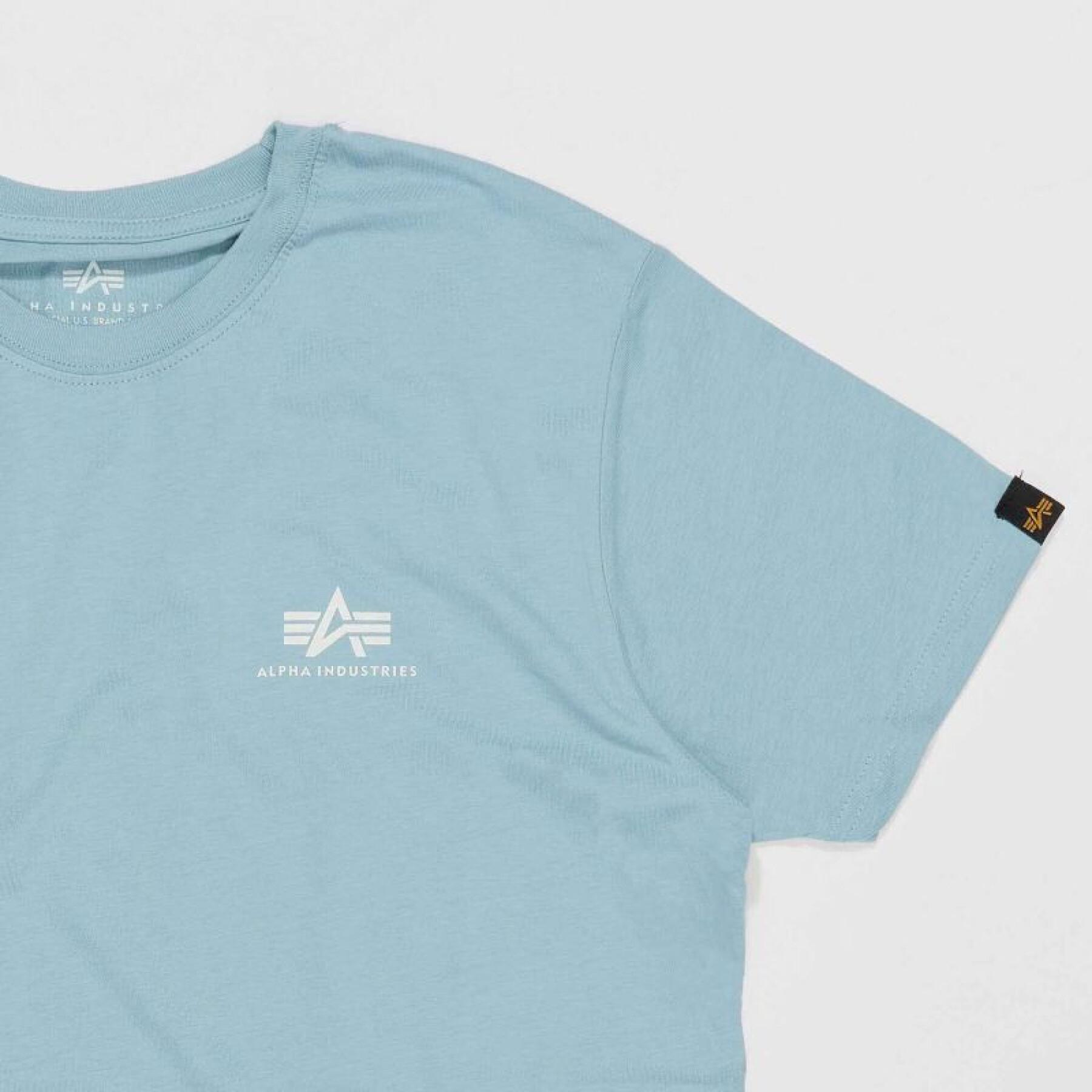 T-Shirt mit kleinem Logo Alpha Industries Basic