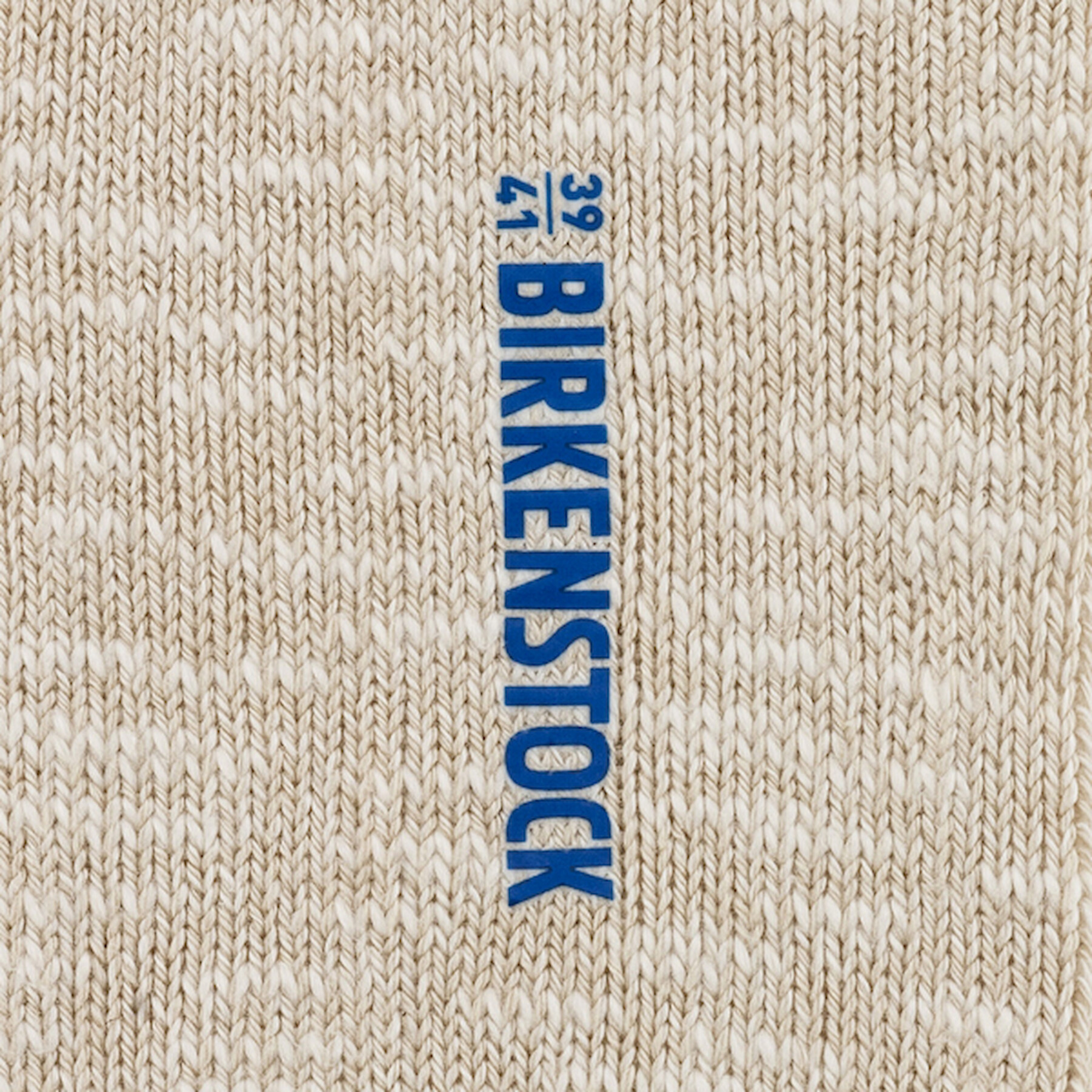 Socken Baumwolle Frau Birkenstock Slub