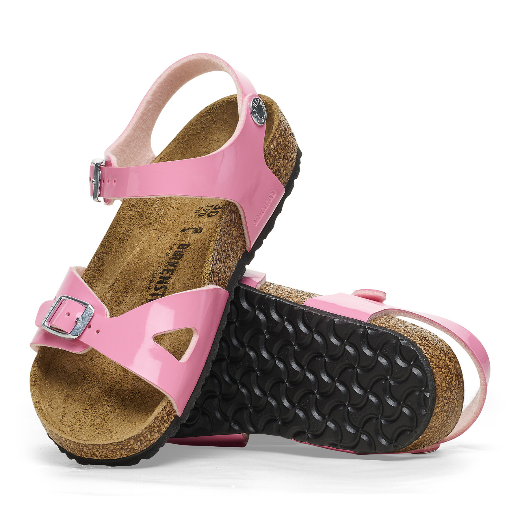 Sandalen für Frauen Birkenstock Rio Birko-Flor Patent