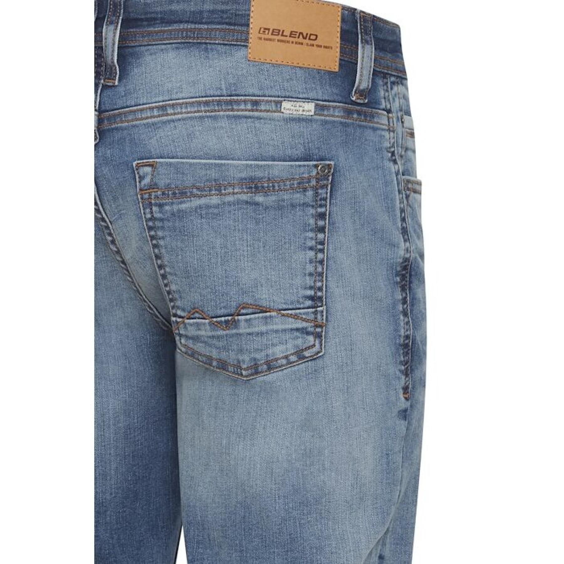 Jeans gedrehter Schnitt Blend Multiflex