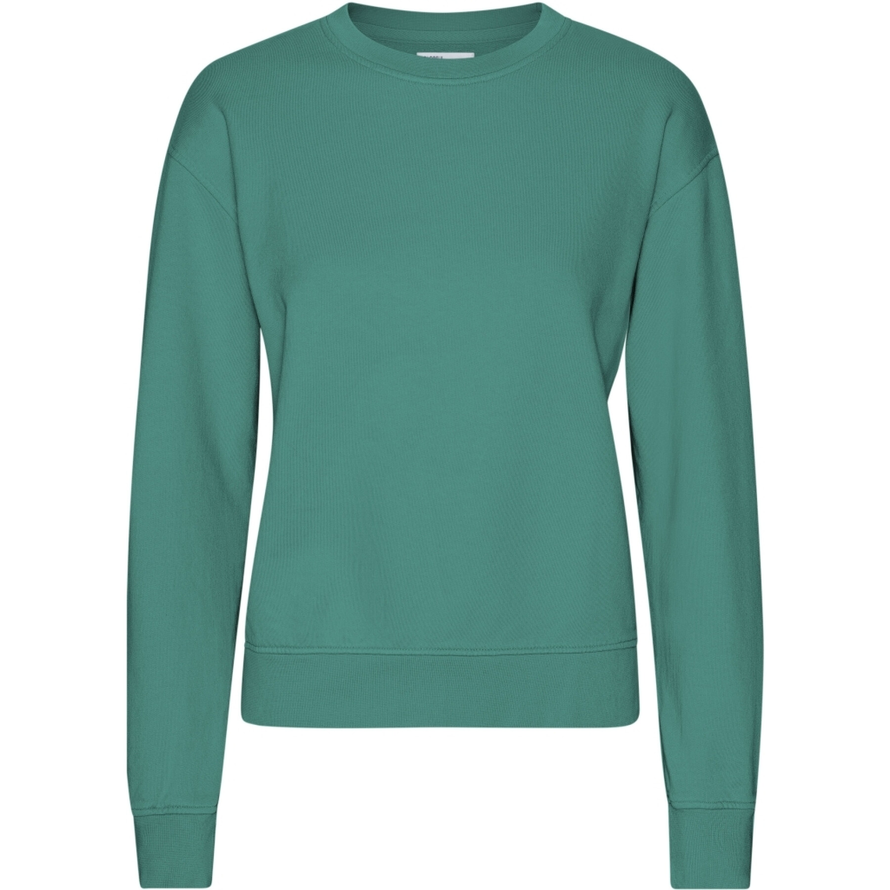 Sweatshirt mit Rundhalsausschnitt, Damen Colorful Standard Classic Organic Pine Green
