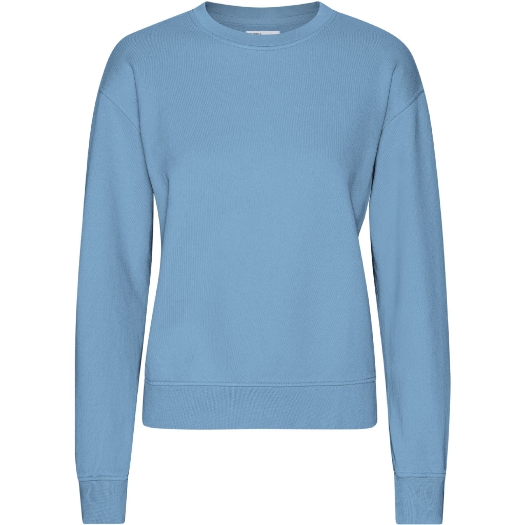 Sweatshirt mit Rundhalsausschnitt, Damen Colorful Standard Classic Organic Seaside Blue