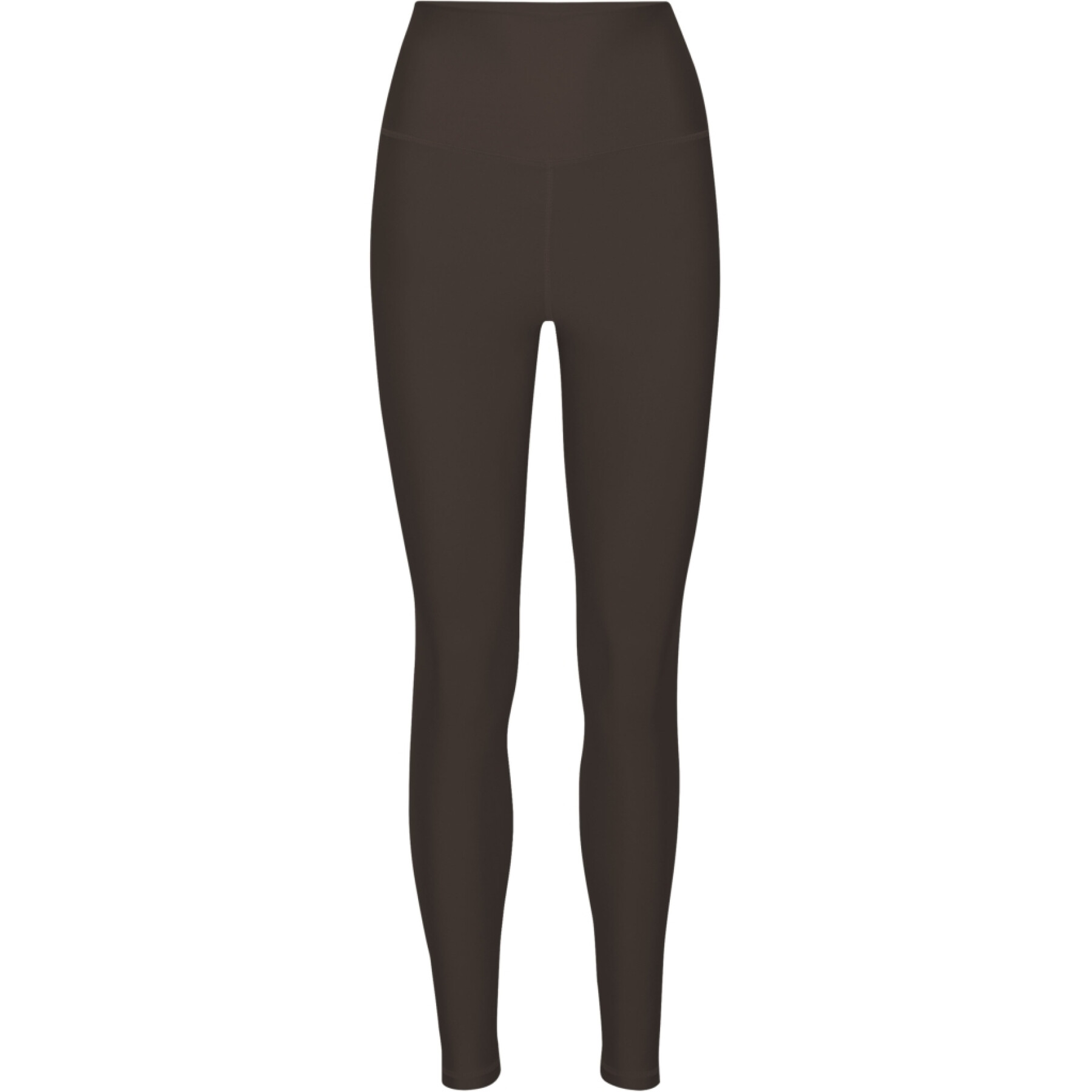 Leggings mit hoher Taille, Damen Colorful Standard Active Coffee Brown