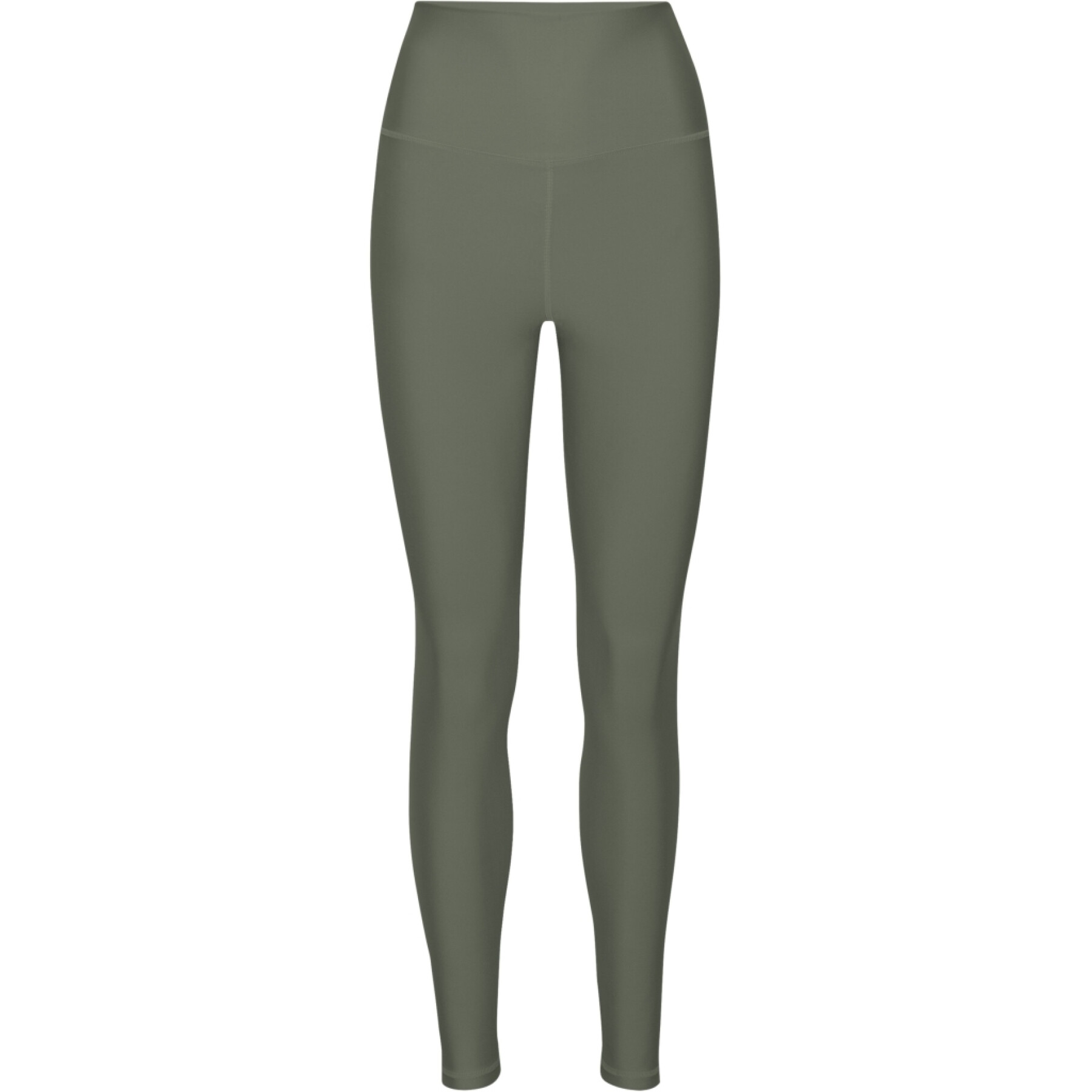 Leggings mit hoher Taille, Damen Colorful Standard Active Dusty Olive