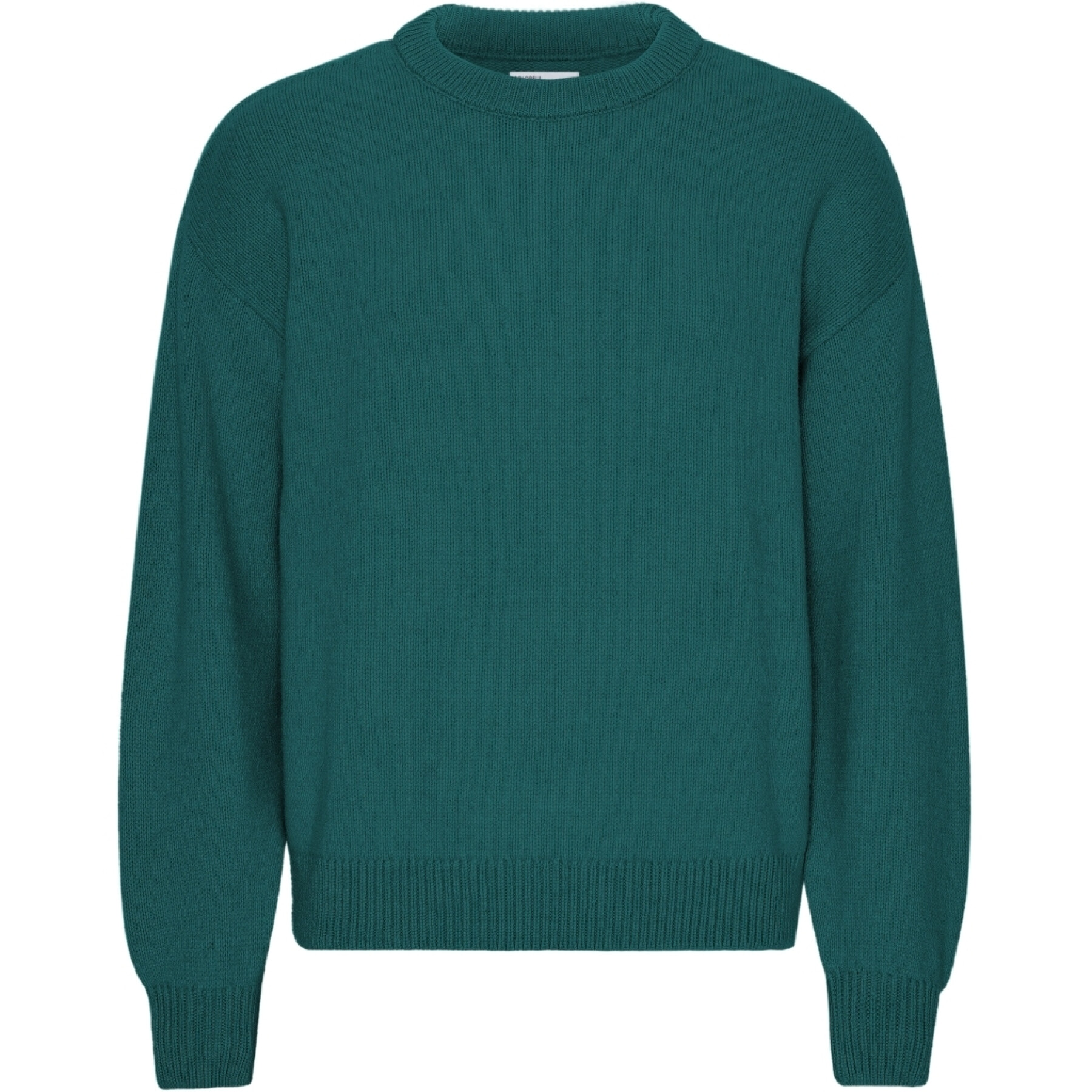 Oversize-Pullover mit Rundhalsausschnitt Colorful Standard Ocean Green