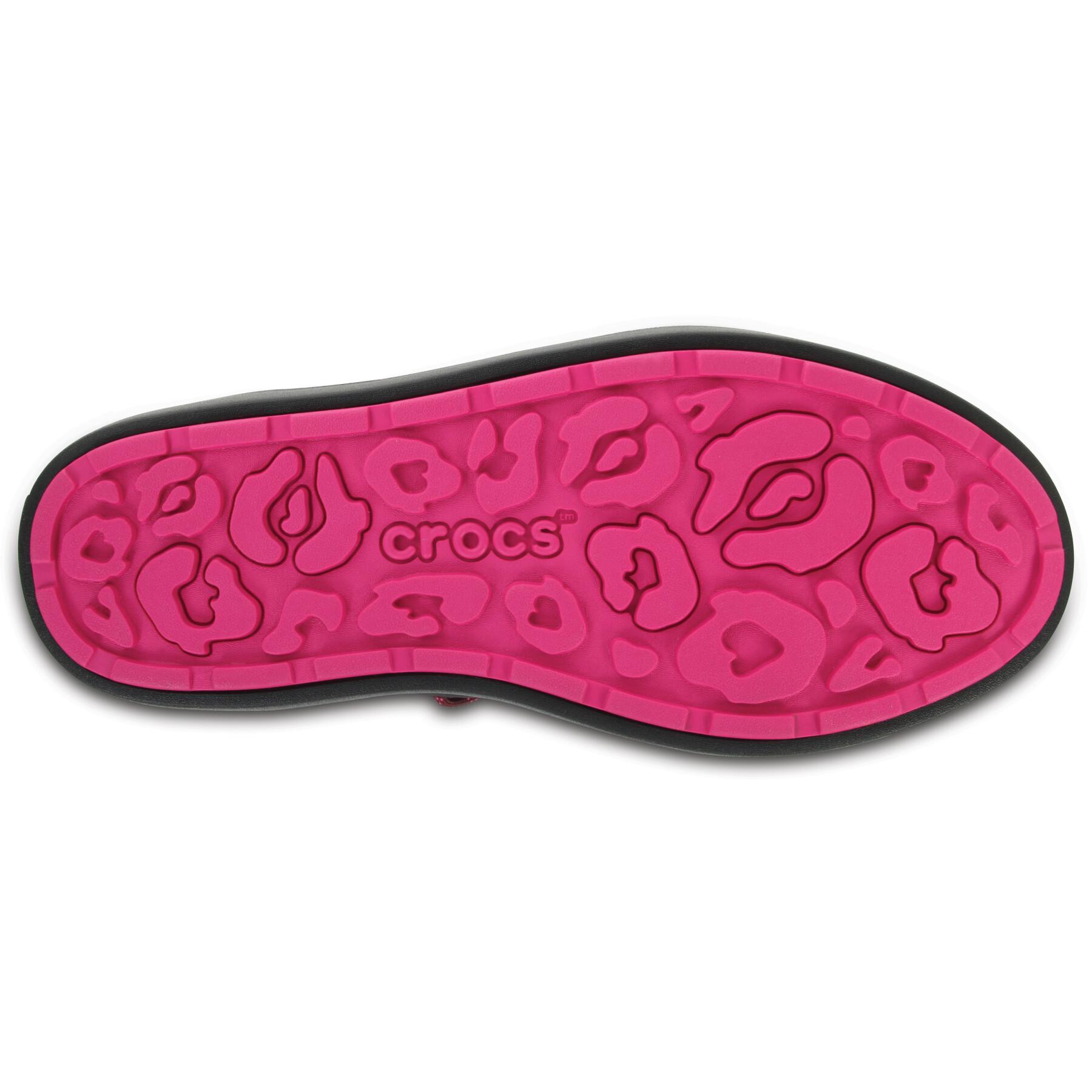 Damen-Schneestiefel Crocs lodgepoint graphic lace