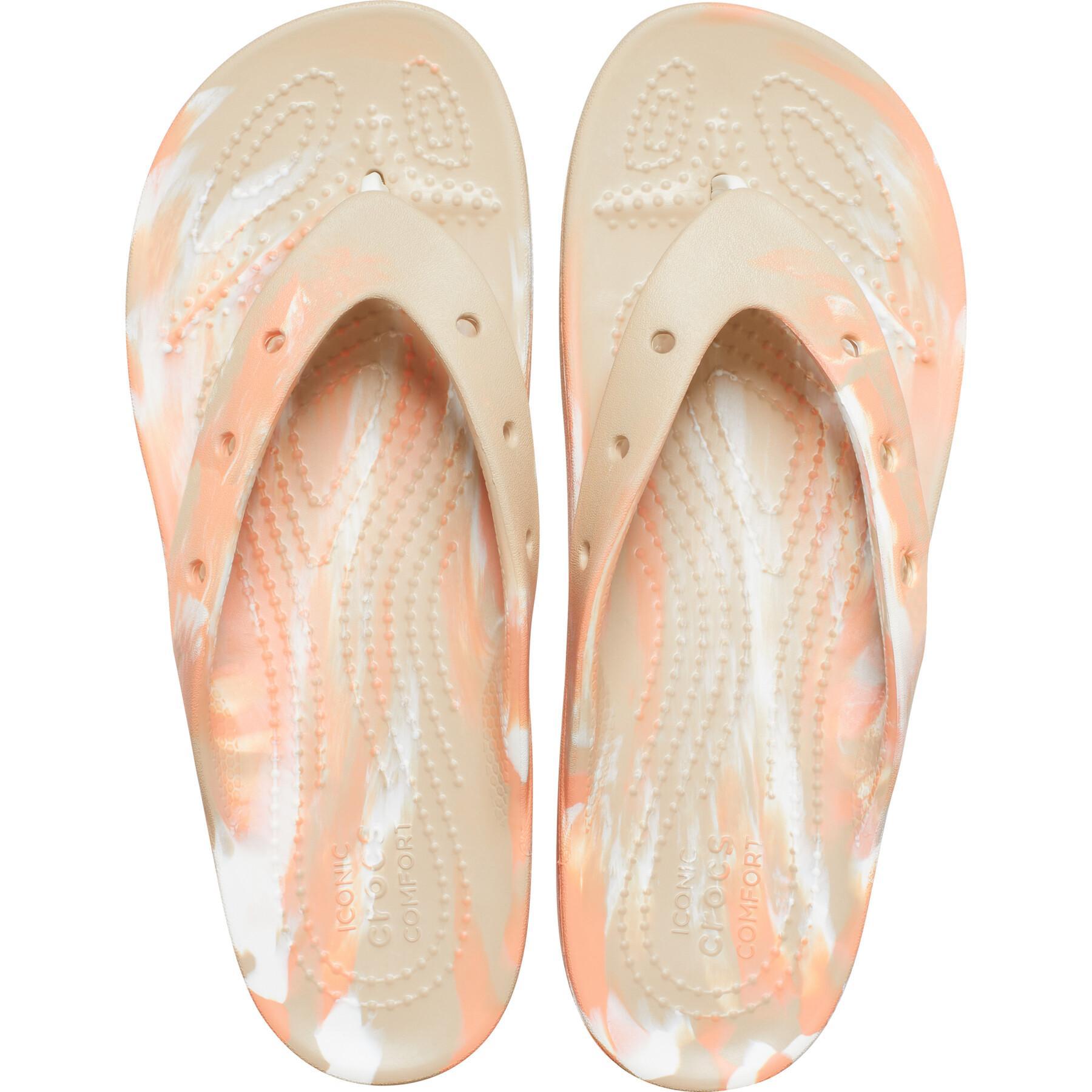 Flip-Flops für Frauen Crocs Classic Platform Marbled