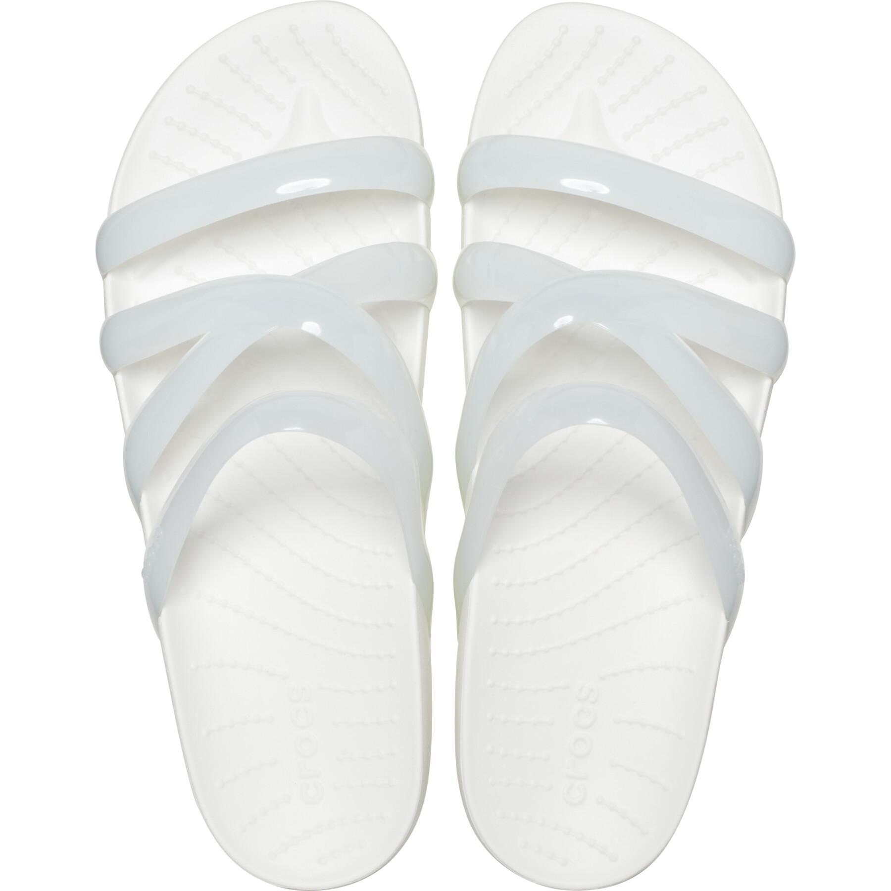 Sandalen für Damen Crocs Splash Glossy Strappy