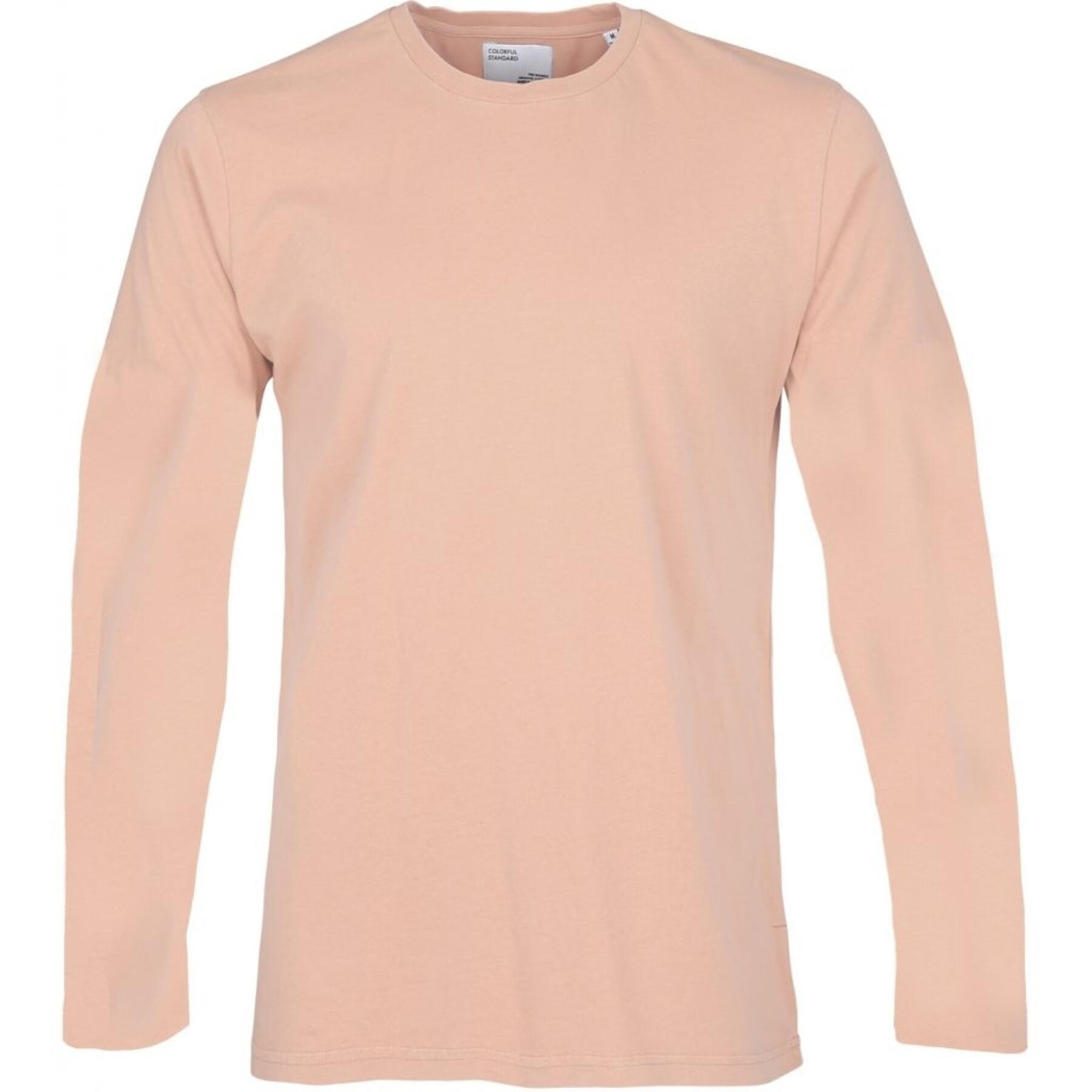 T-Shirt mit langen Ärmeln Colorful Standard Classic Organic paradise peach